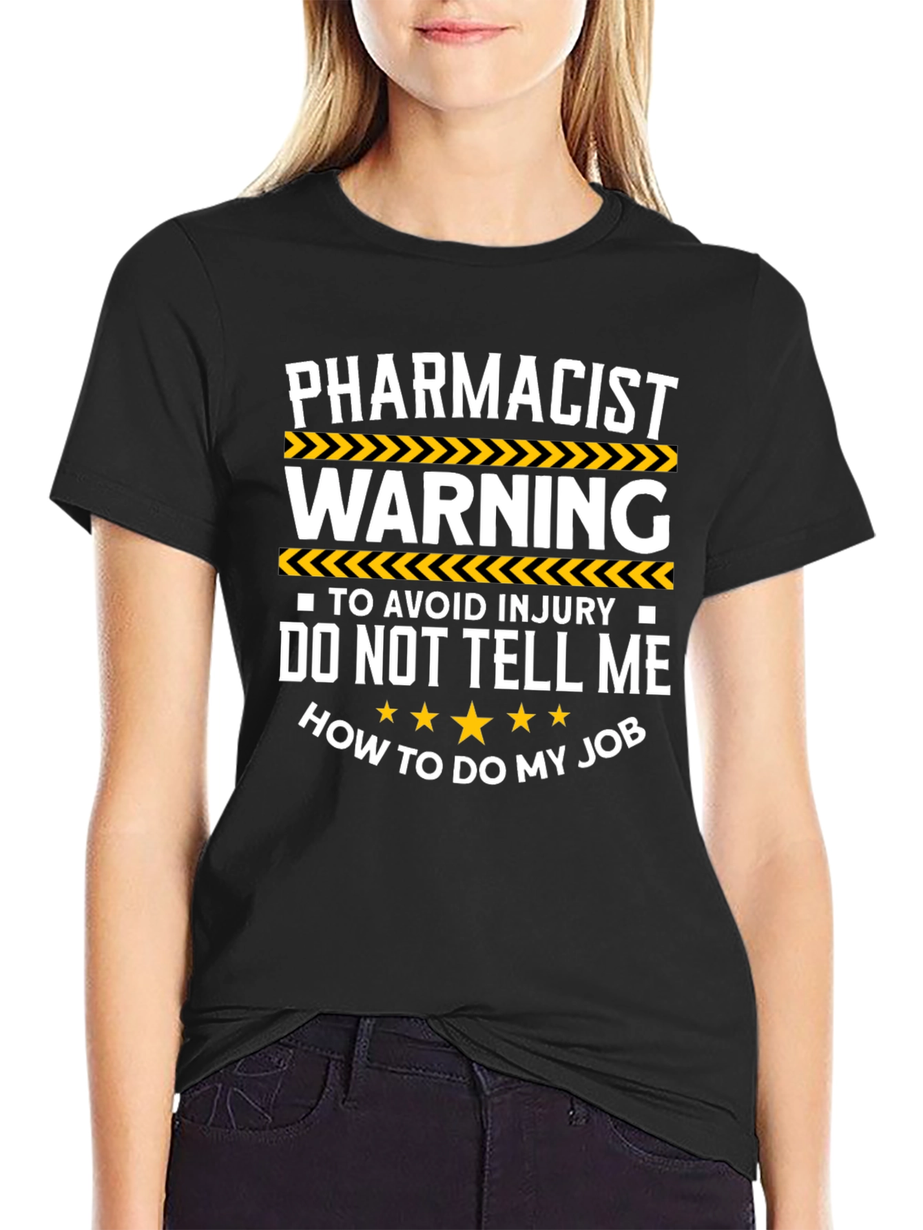 Pharmacist Warning Graphic T-Shirt