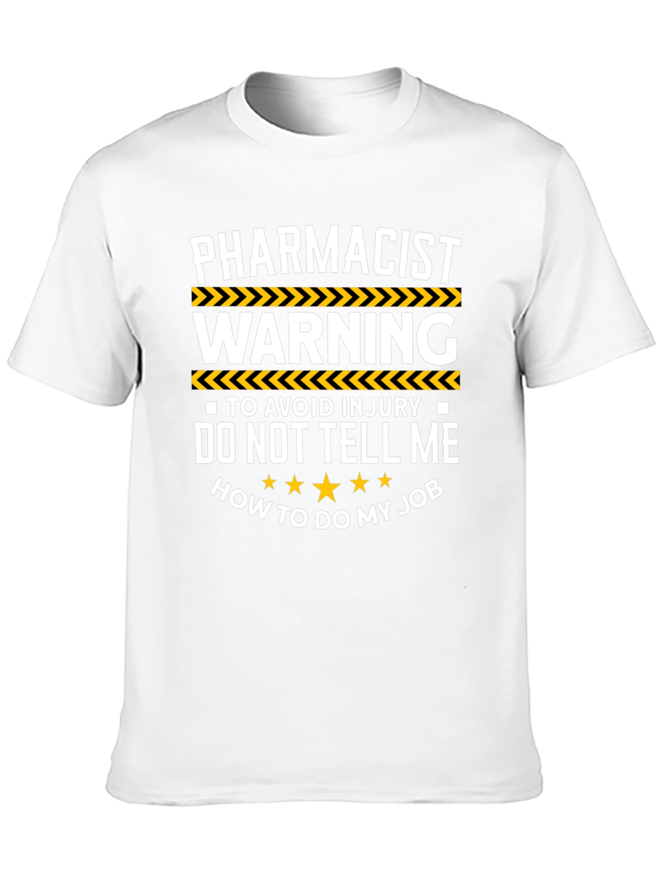 Pharmacist Warning Graphic T-Shirt