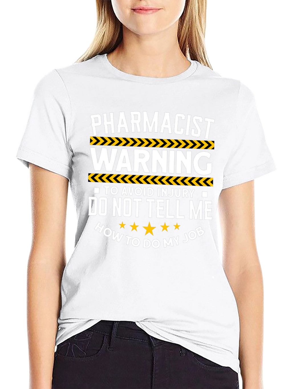 Pharmacist Warning Graphic T-Shirt