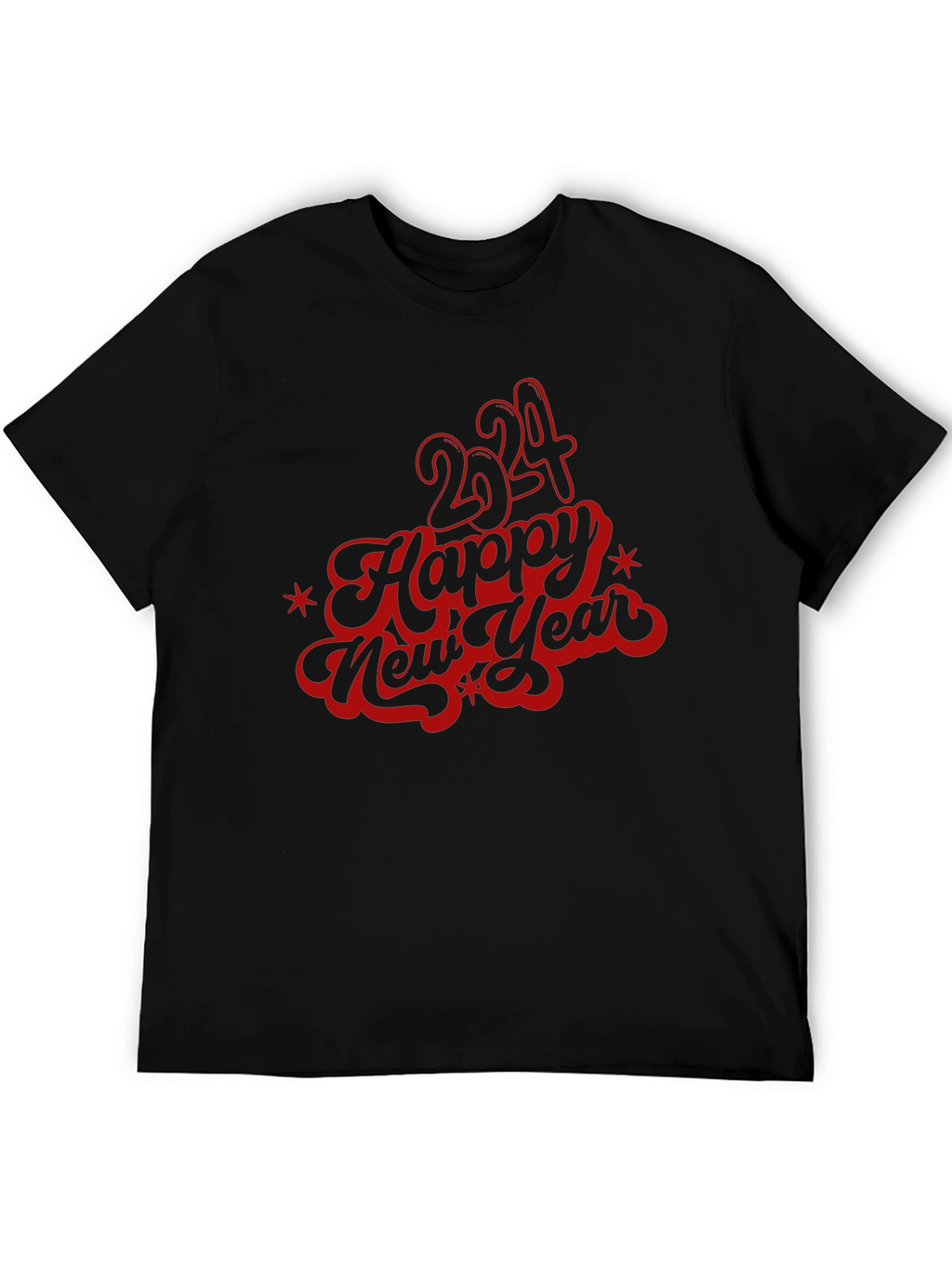 Happy New Year 2024 Graphic T-Shirt