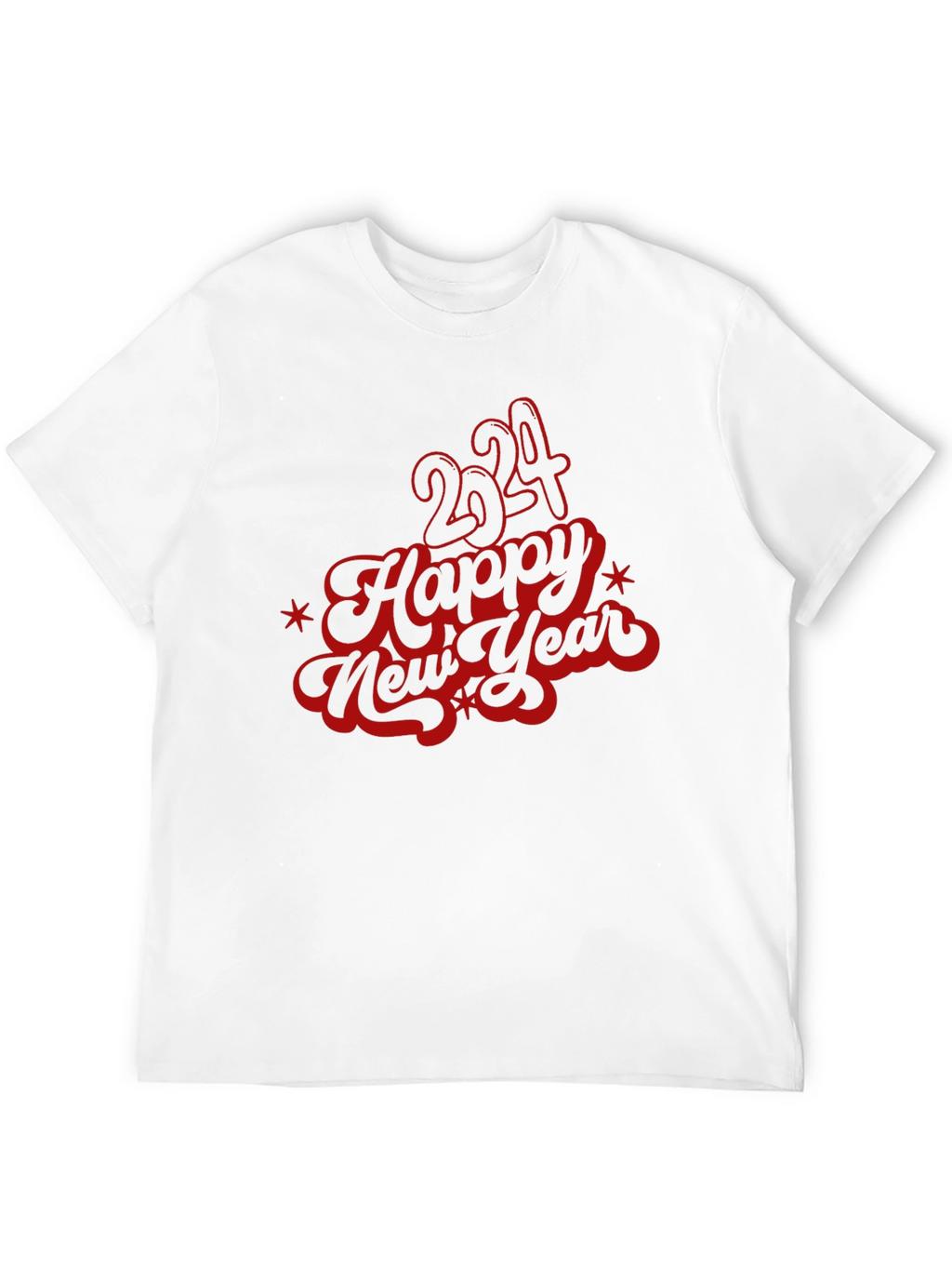 Happy New Year 2024 Graphic T-Shirt
