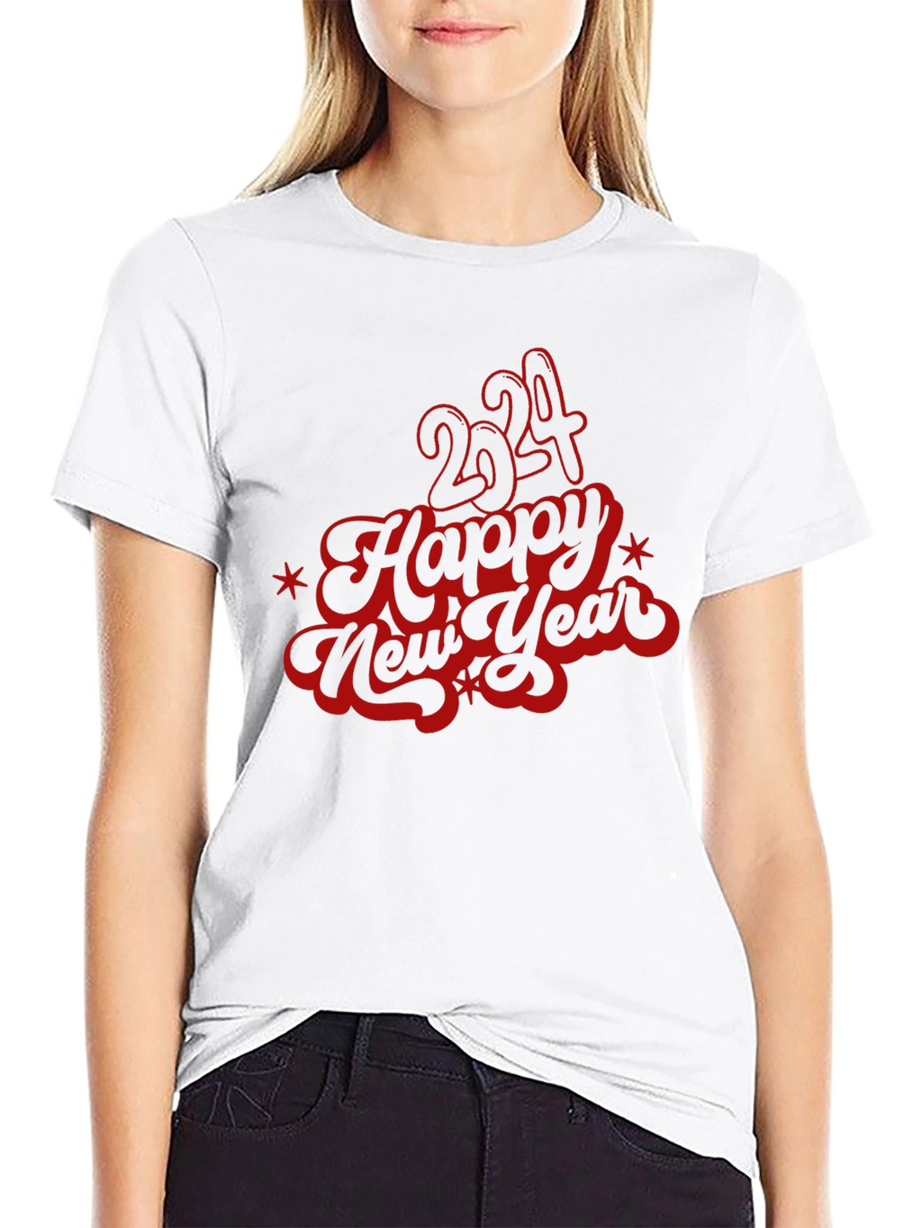 Happy New Year 2024 Graphic T-Shirt