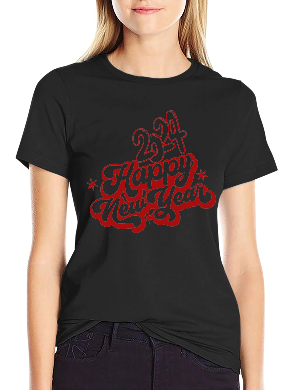 Happy New Year 2024 Graphic T-Shirt