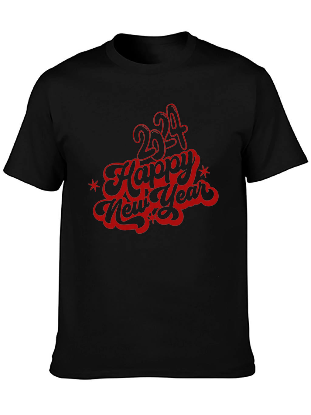 Happy New Year 2024 Graphic T-Shirt