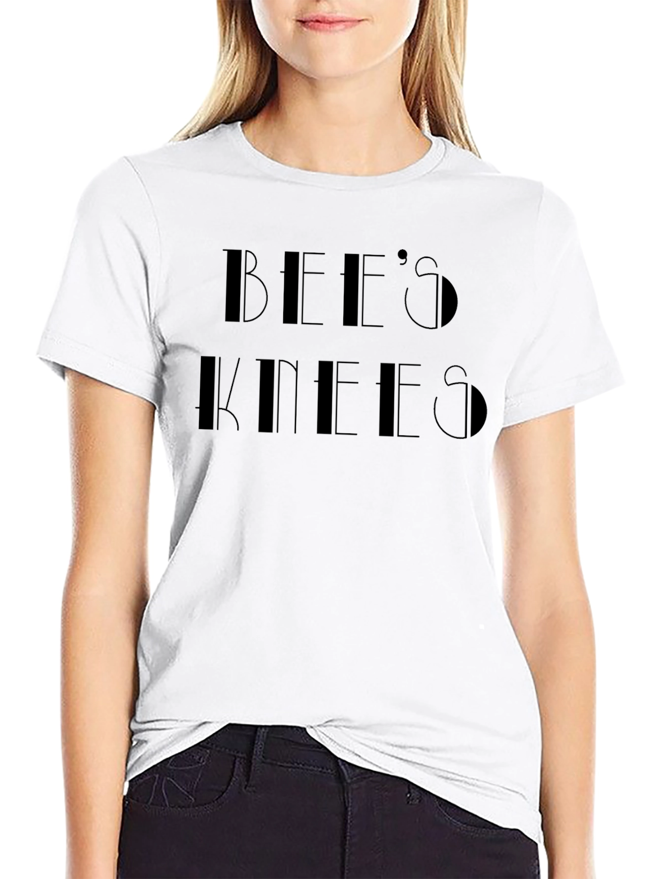 Bees Knees Graphic T-Shirt - Black Tee