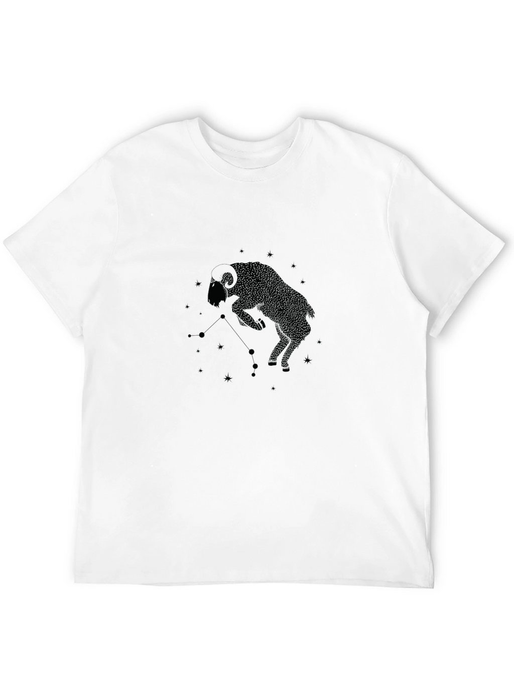Aries Zodiac Graphic T-Shirt - Stylish Astrology Tee