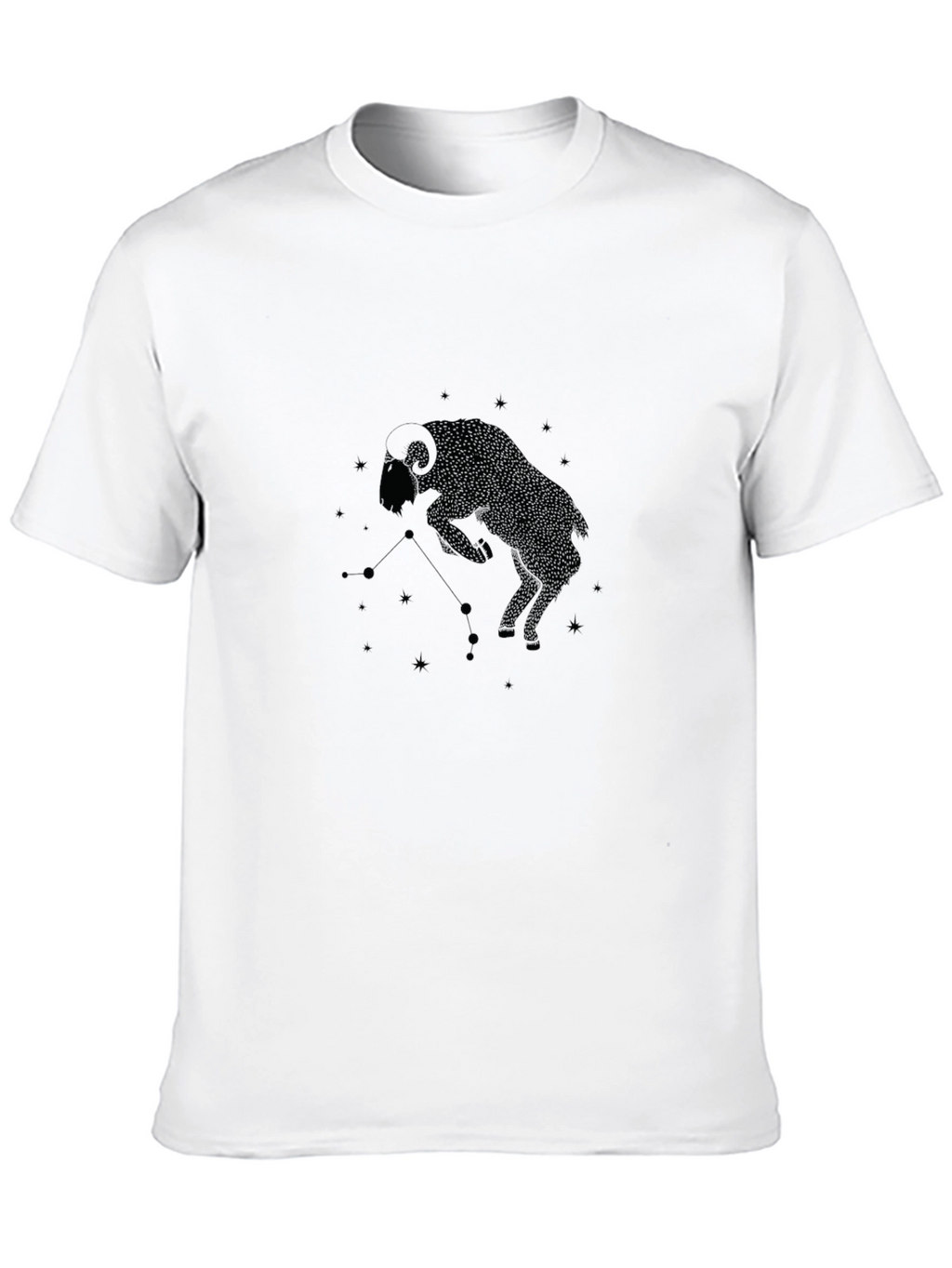 Aries Zodiac Graphic T-Shirt - Stylish Astrology Tee