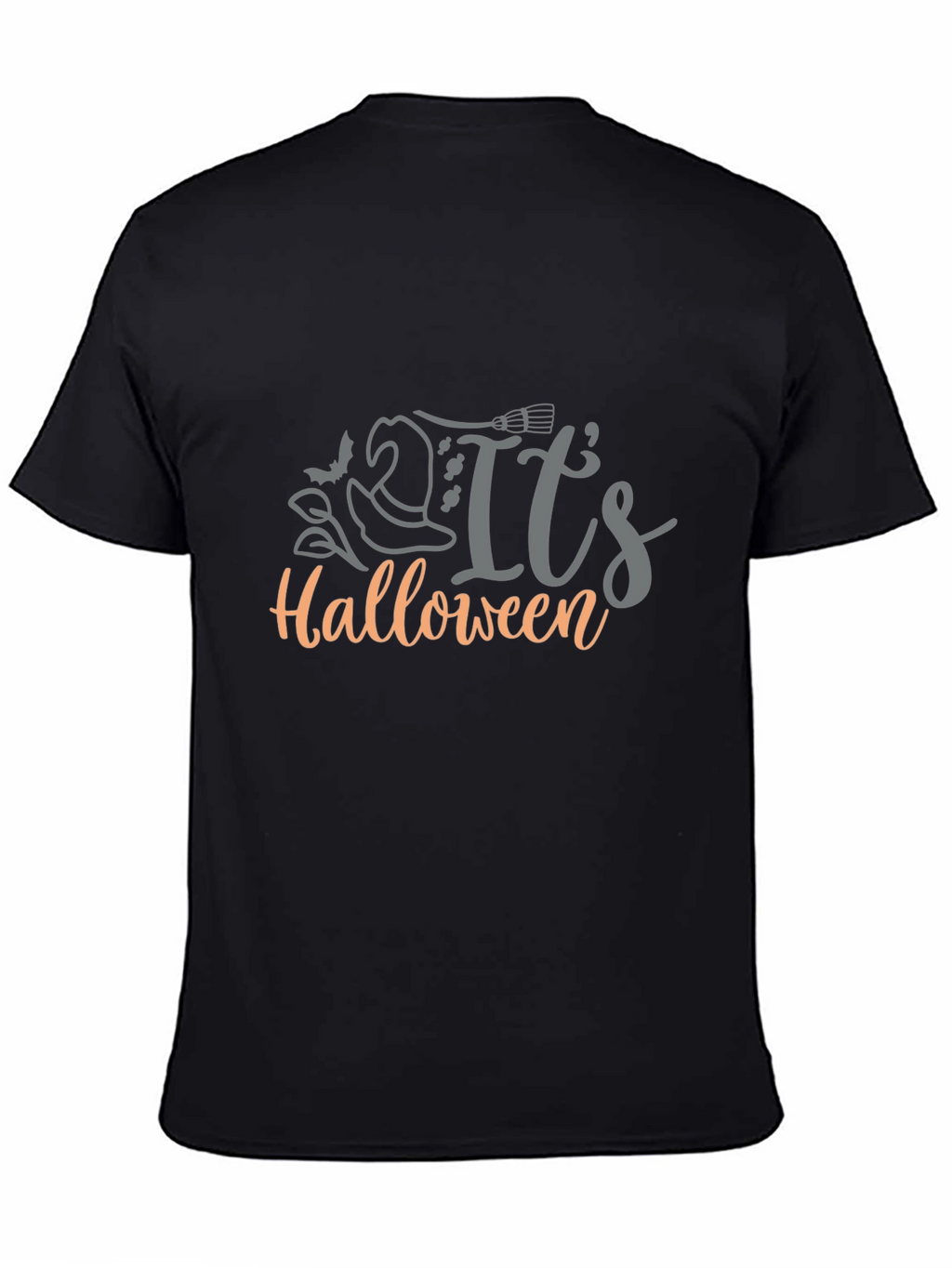 Its Halloween Graphic T-Shirt - Black