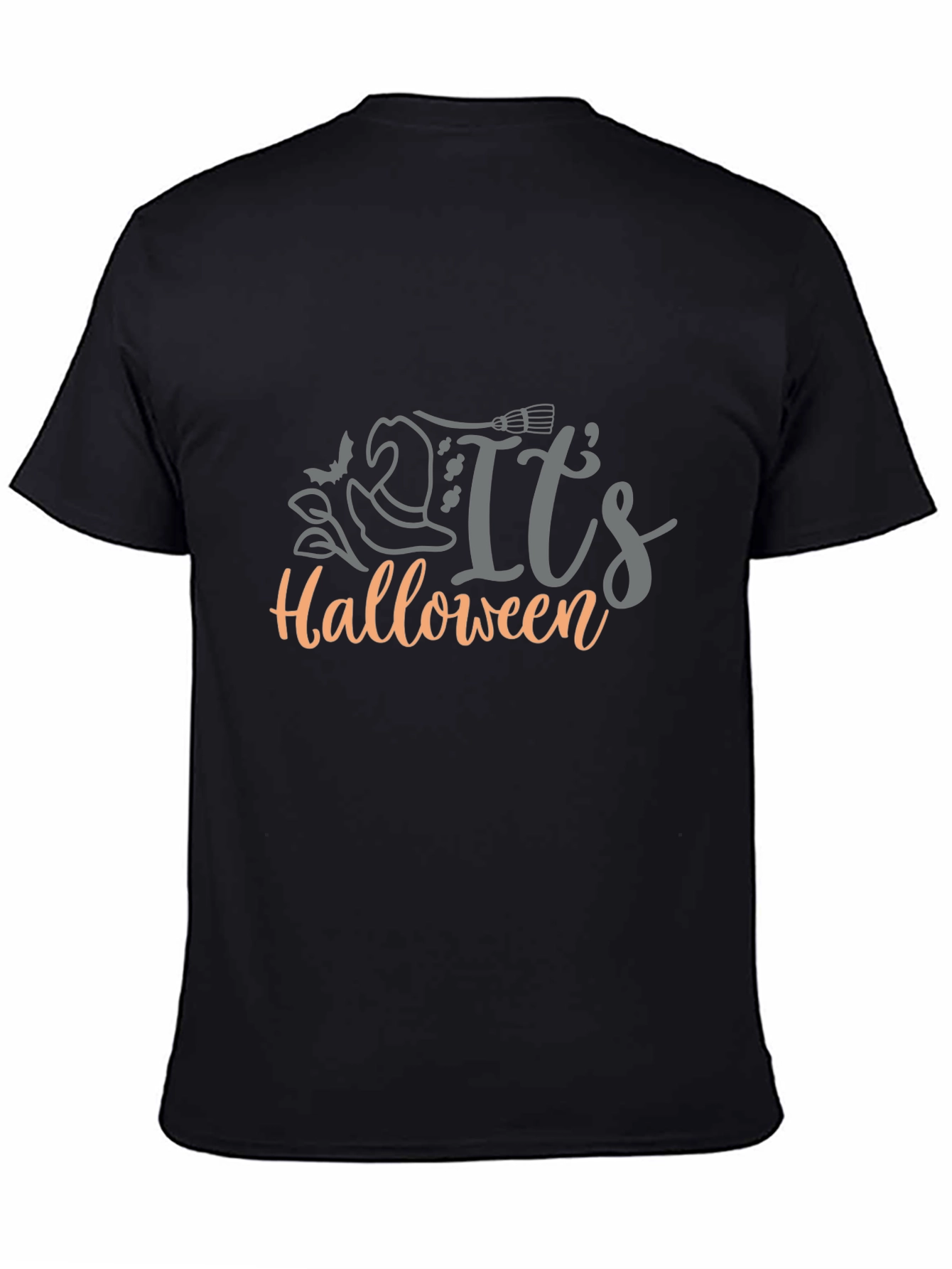 Its Halloween Graphic T-Shirt - Black