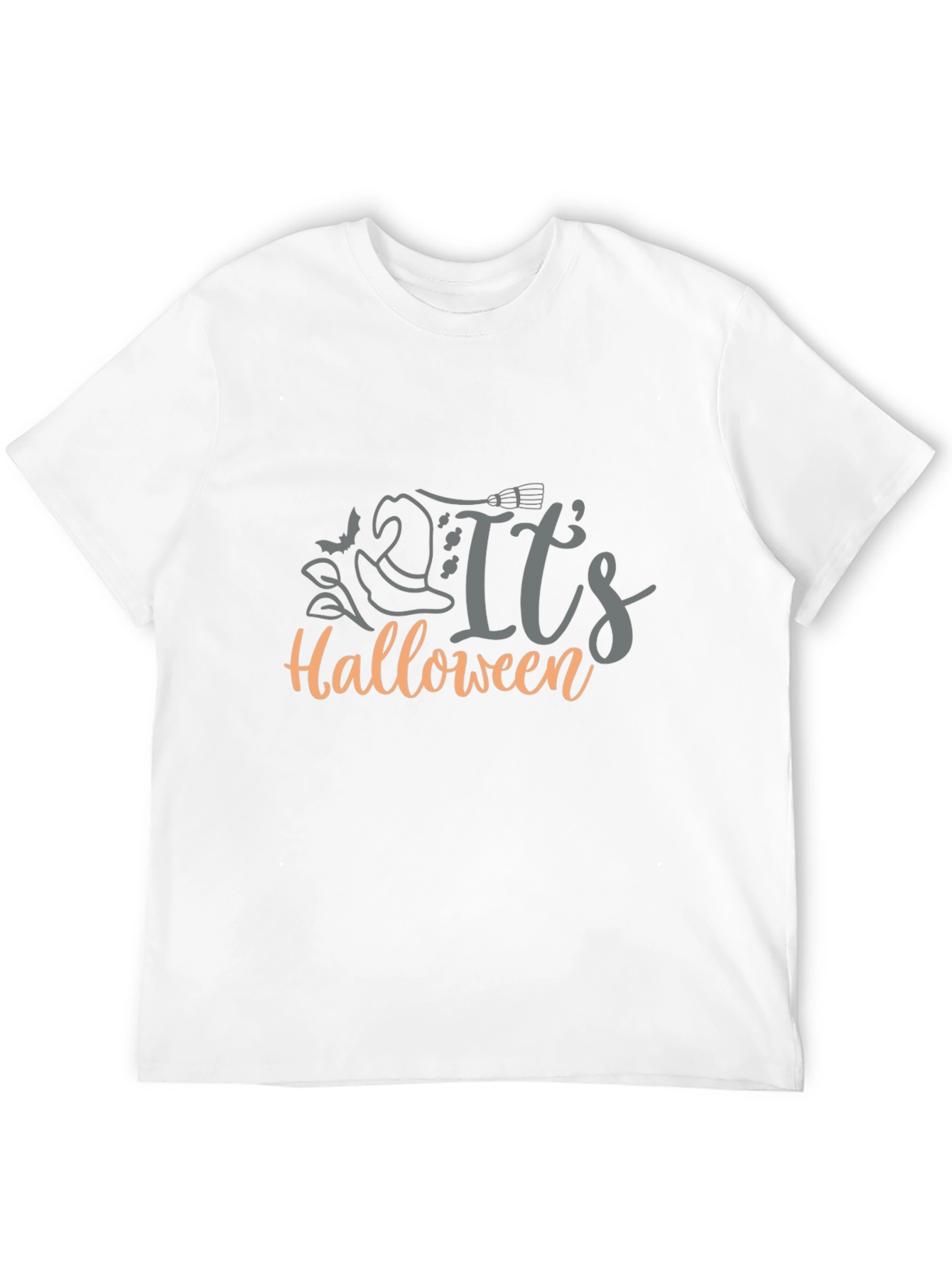 Its Halloween Graphic T-Shirt - Black