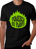 Powered by Plants Graphic Tee - Vegan Friendly