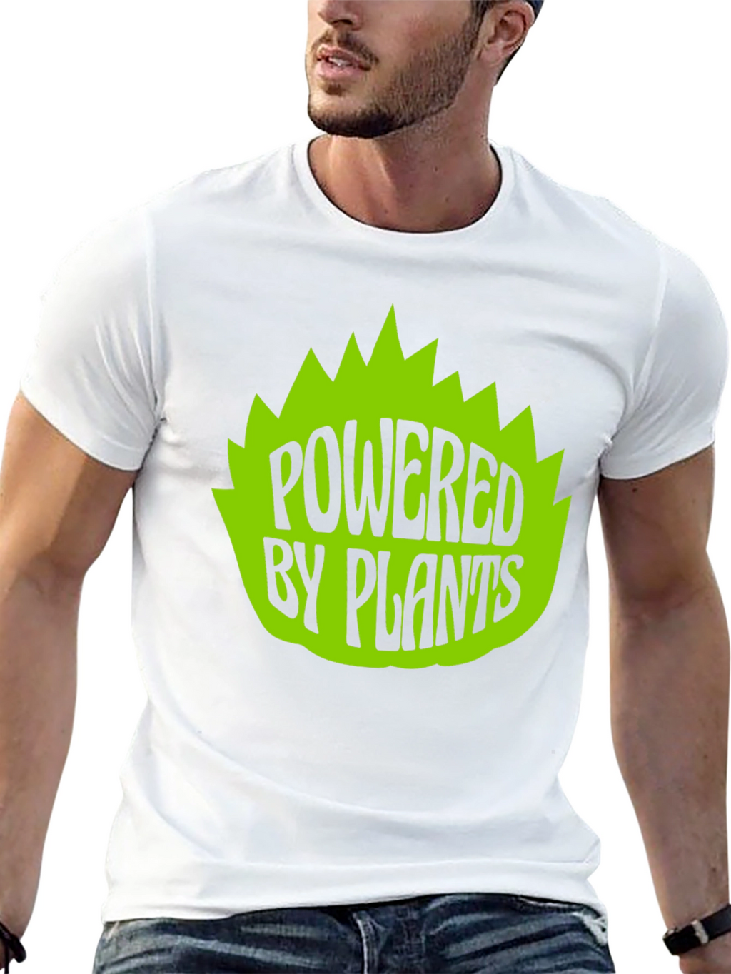 Powered by Plants Graphic Tee - Vegan Friendly