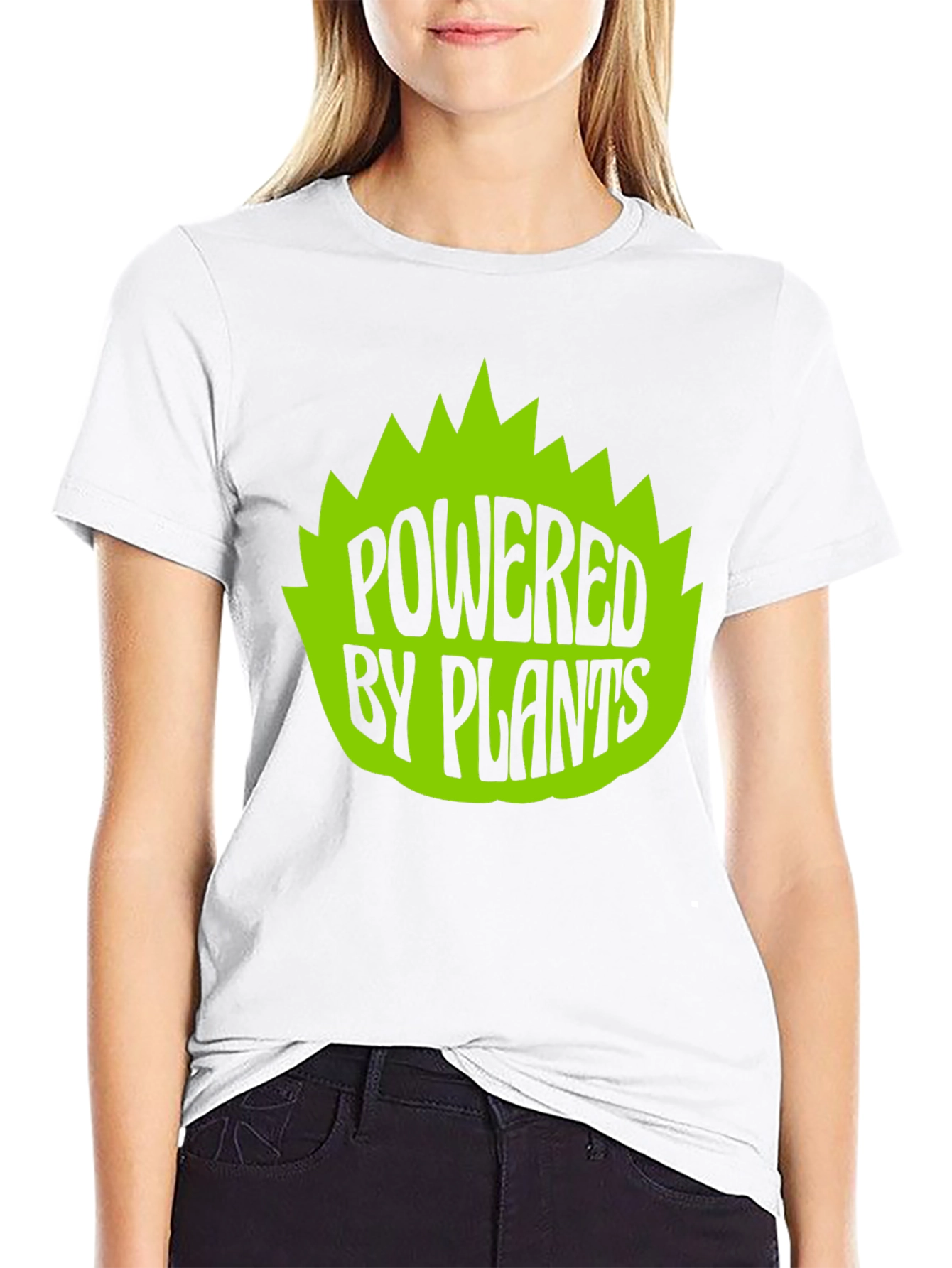 Powered by Plants Graphic Tee - Vegan Friendly