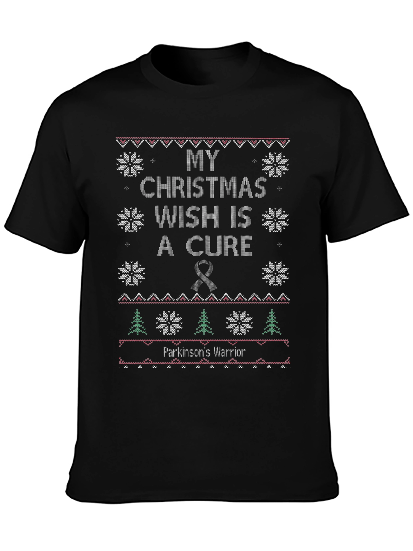 Parkinsons Warrior Christmas Wish T-Shirt