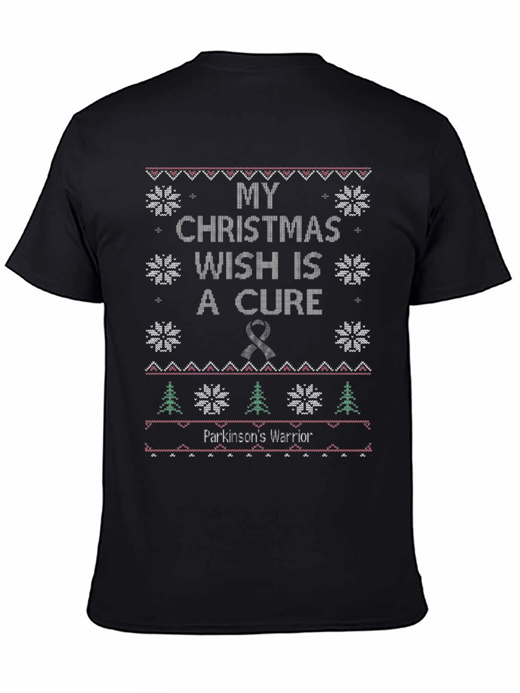 Parkinsons Warrior Christmas Wish T-Shirt