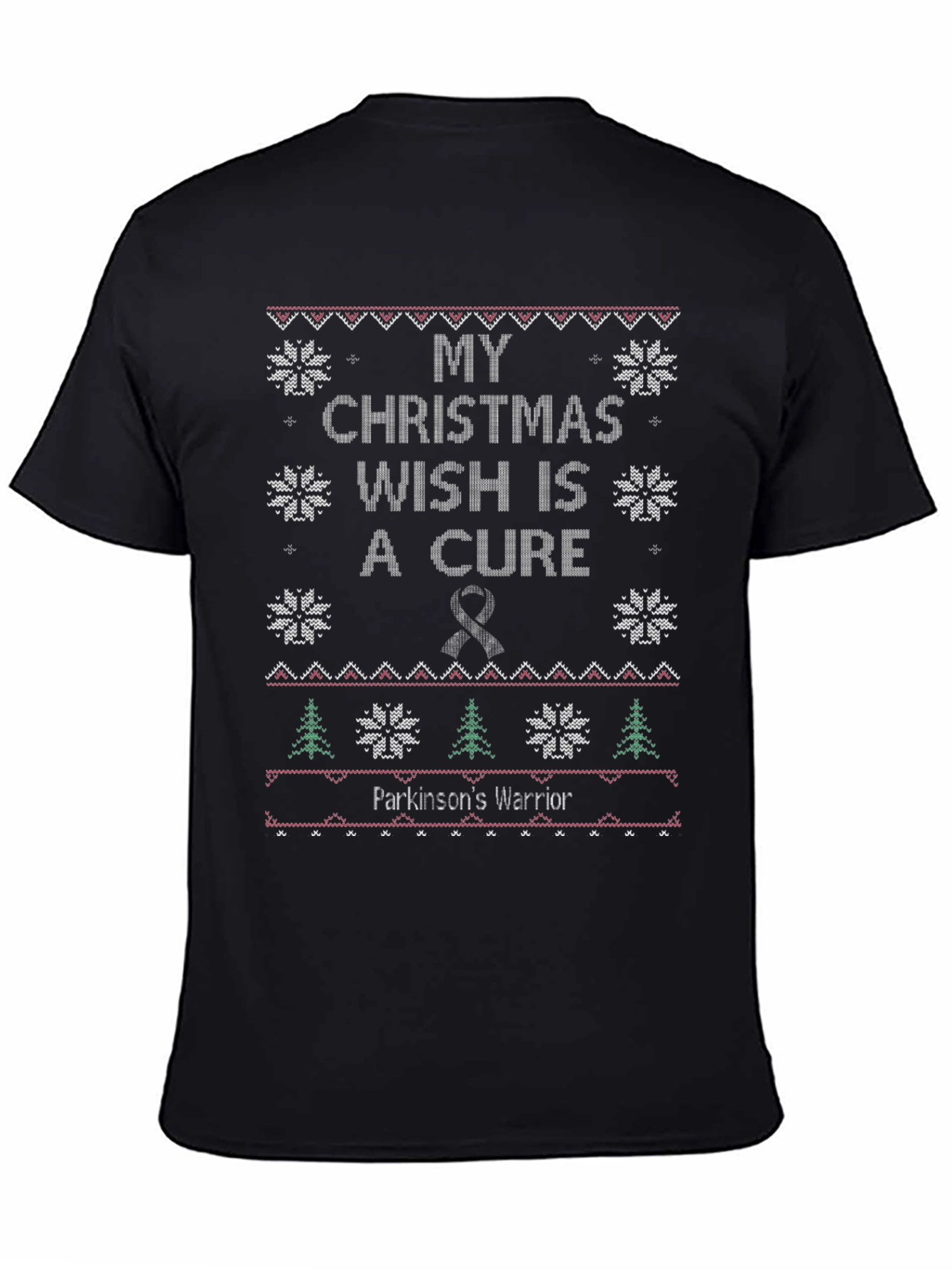 Parkinsons Warrior Christmas Wish T-Shirt