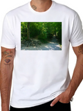 Nature Path Black Tee