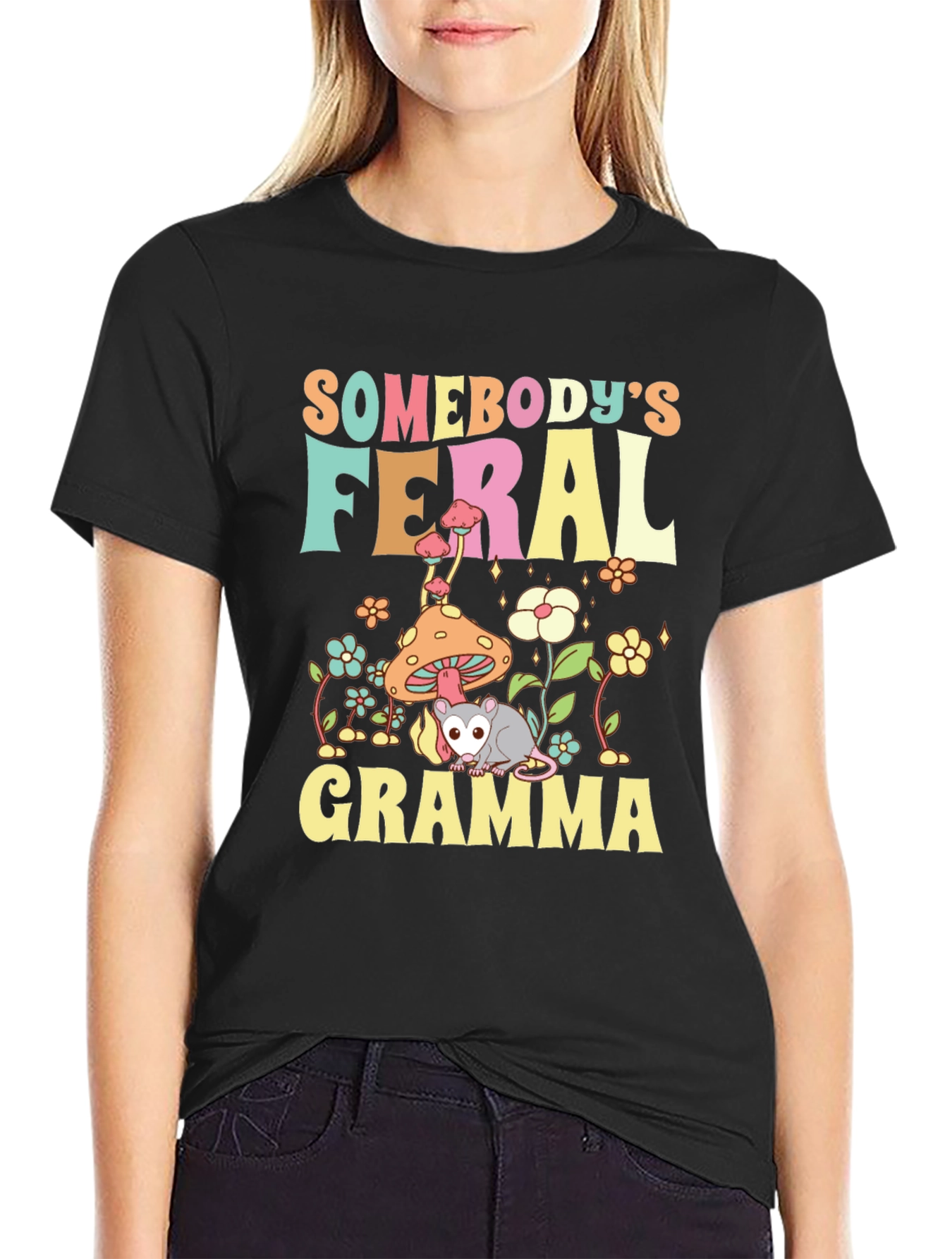 Feral Gramma Possum Graphic Tee