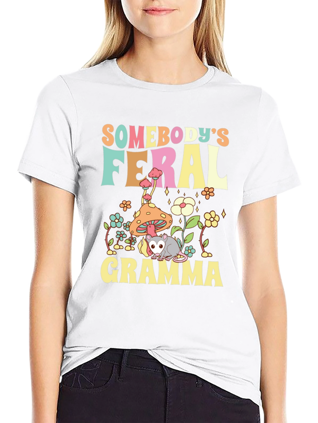Feral Gramma Possum Graphic Tee