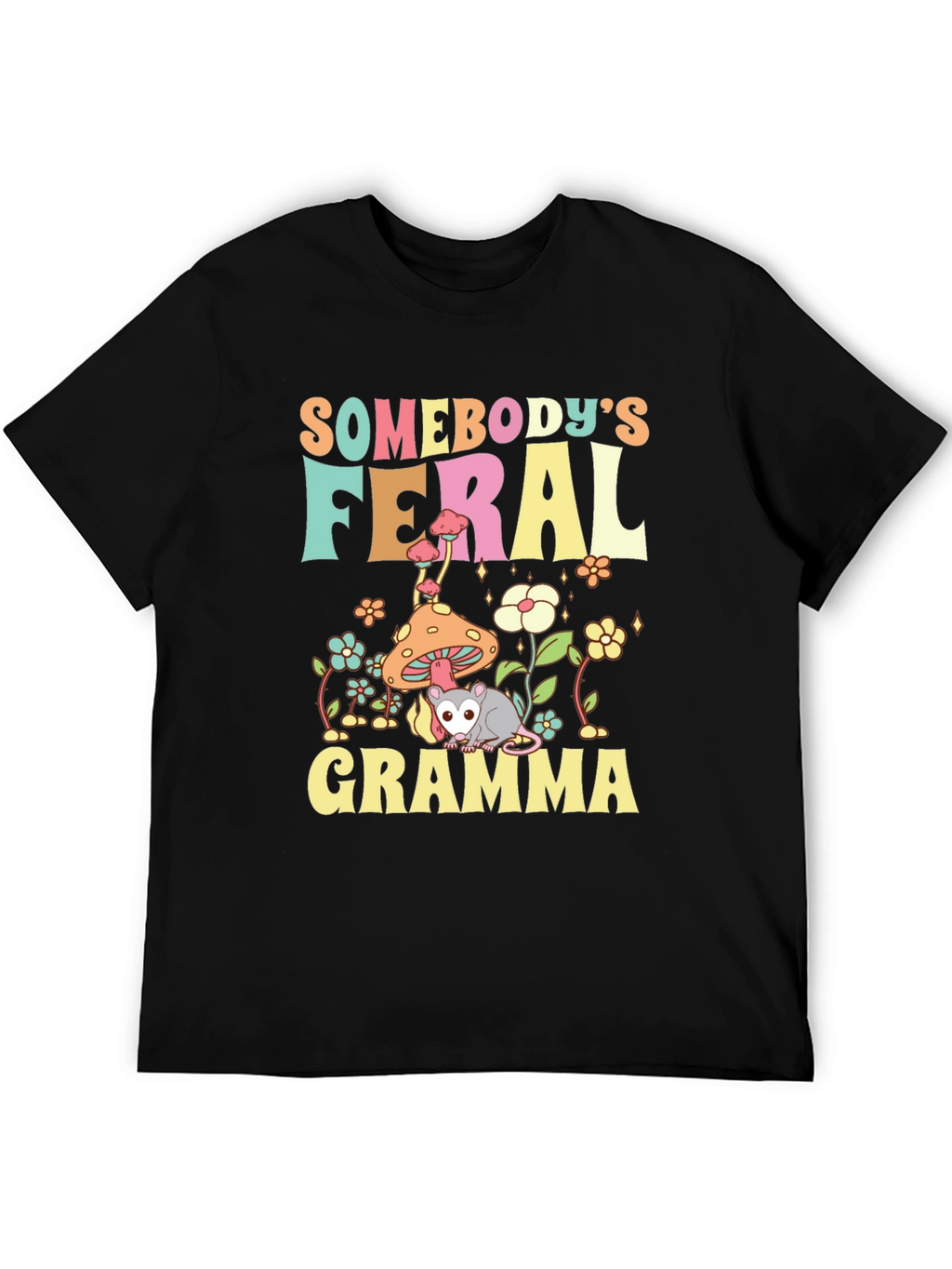 Feral Gramma Possum Graphic Tee