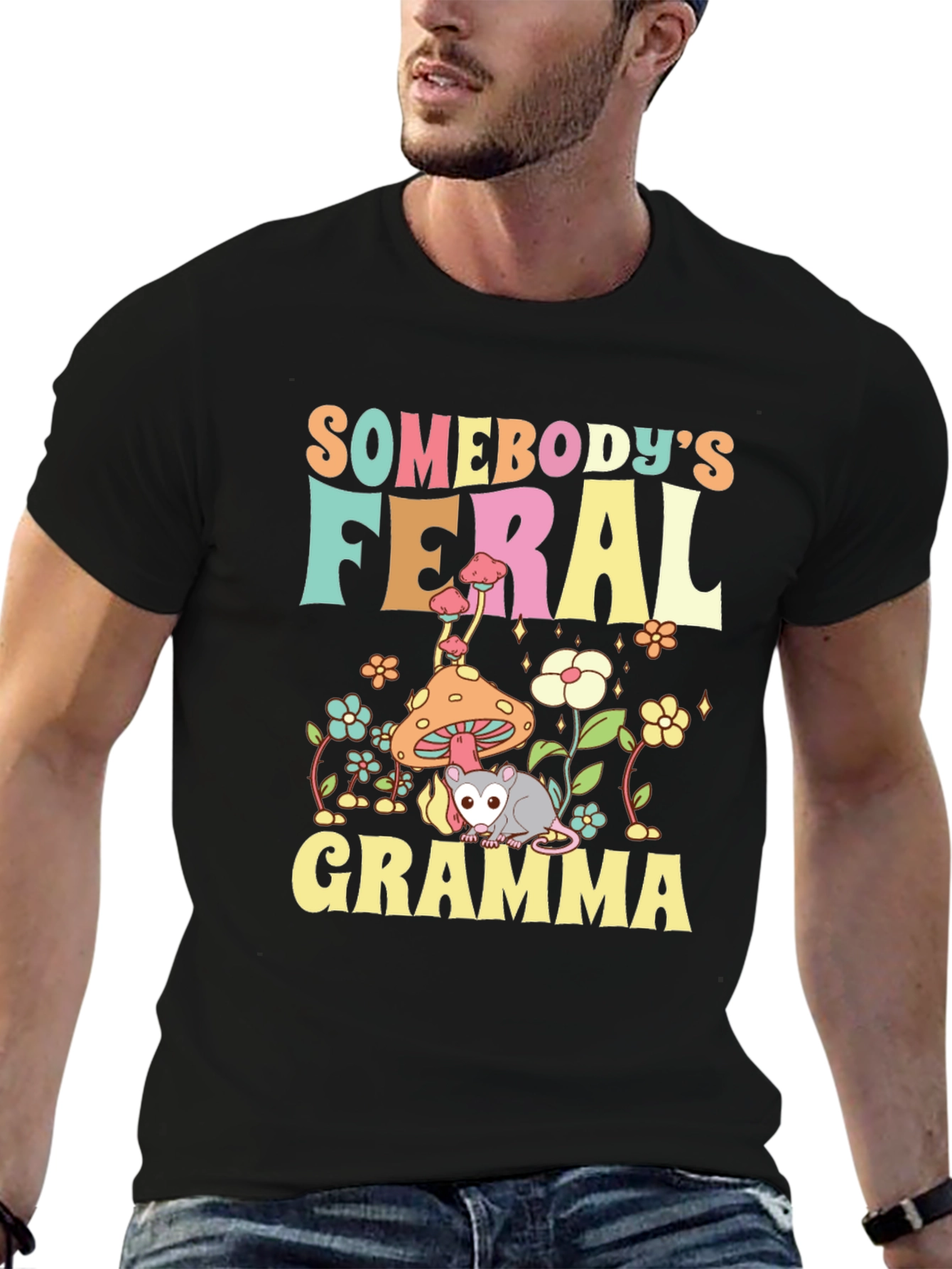 Feral Gramma Possum Graphic Tee