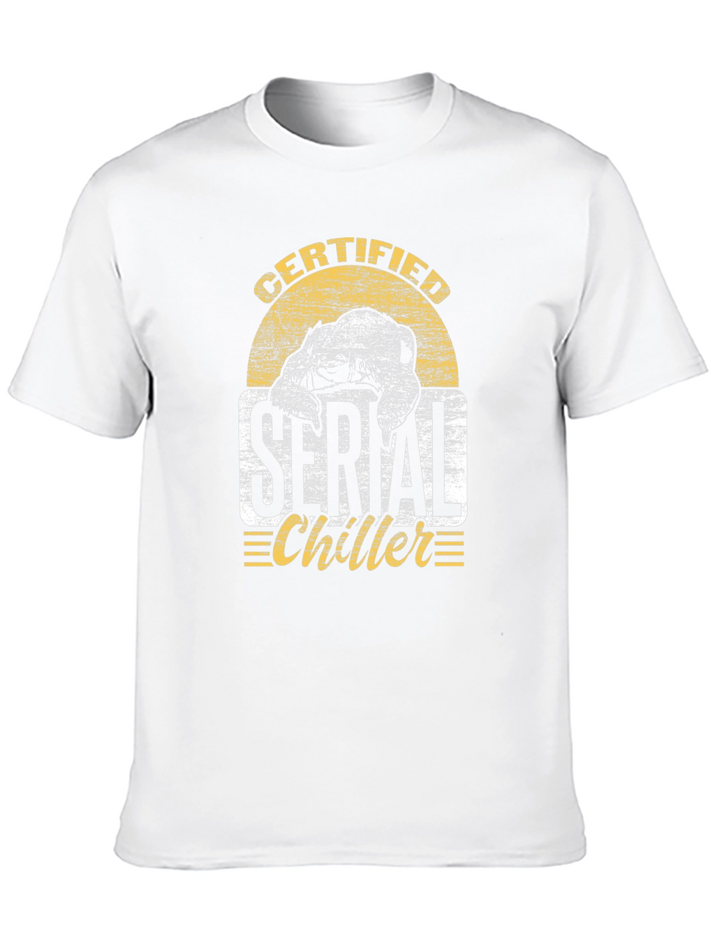 Serial Chiller Turtle Graphic T-Shirt