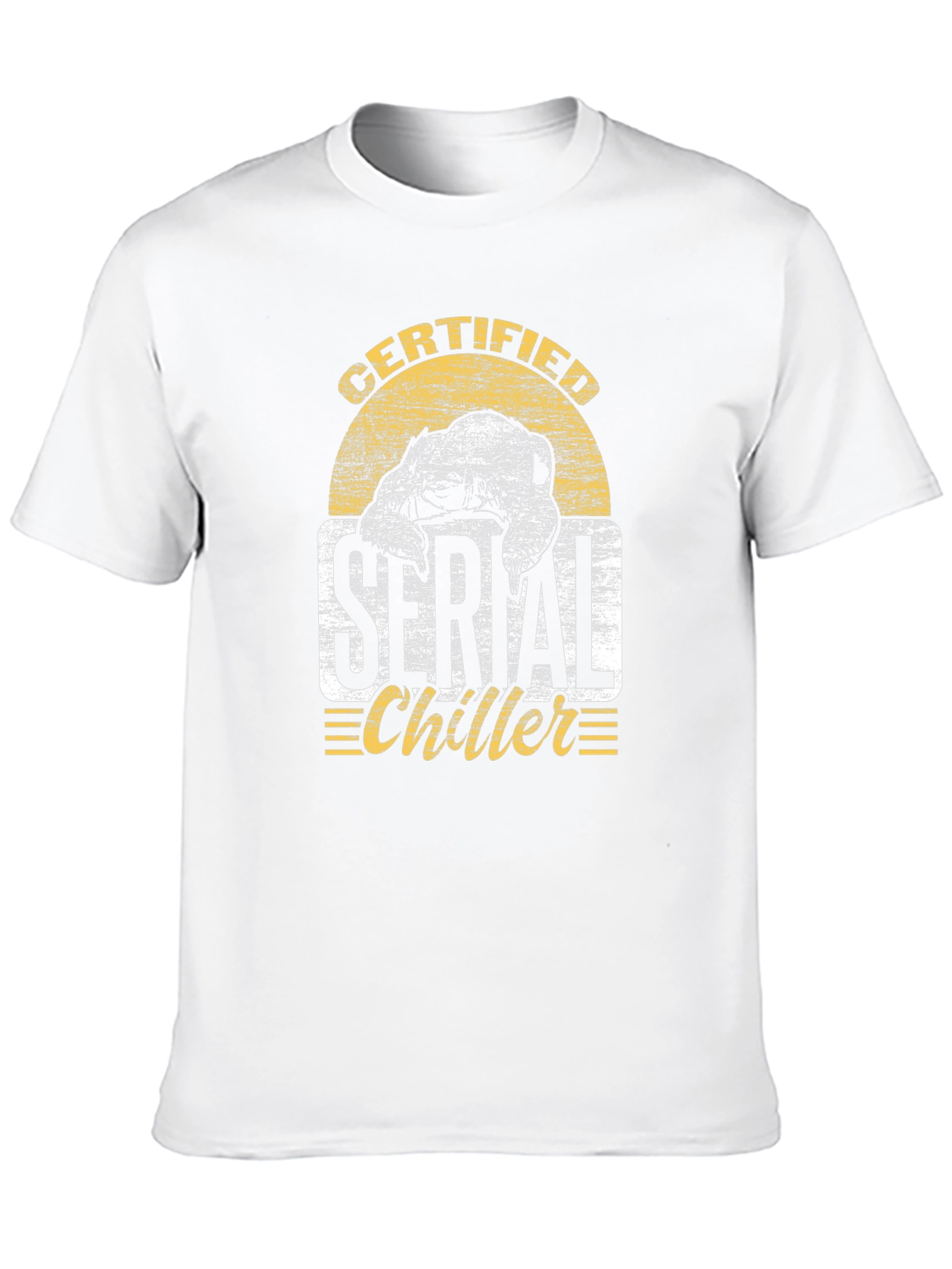 Serial Chiller Turtle Graphic T-Shirt