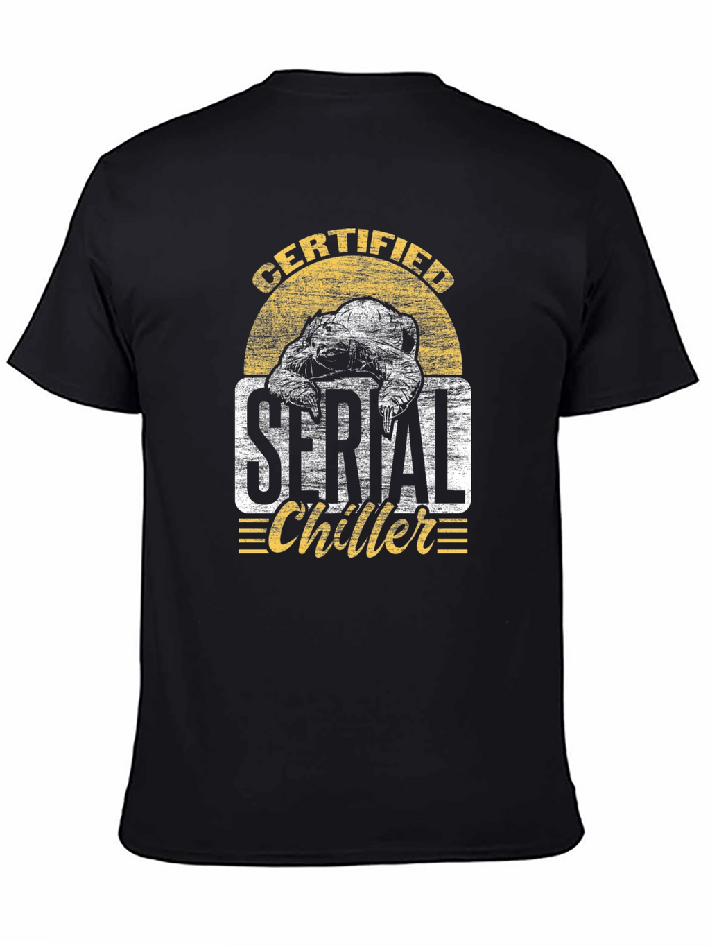 Serial Chiller Turtle Graphic T-Shirt