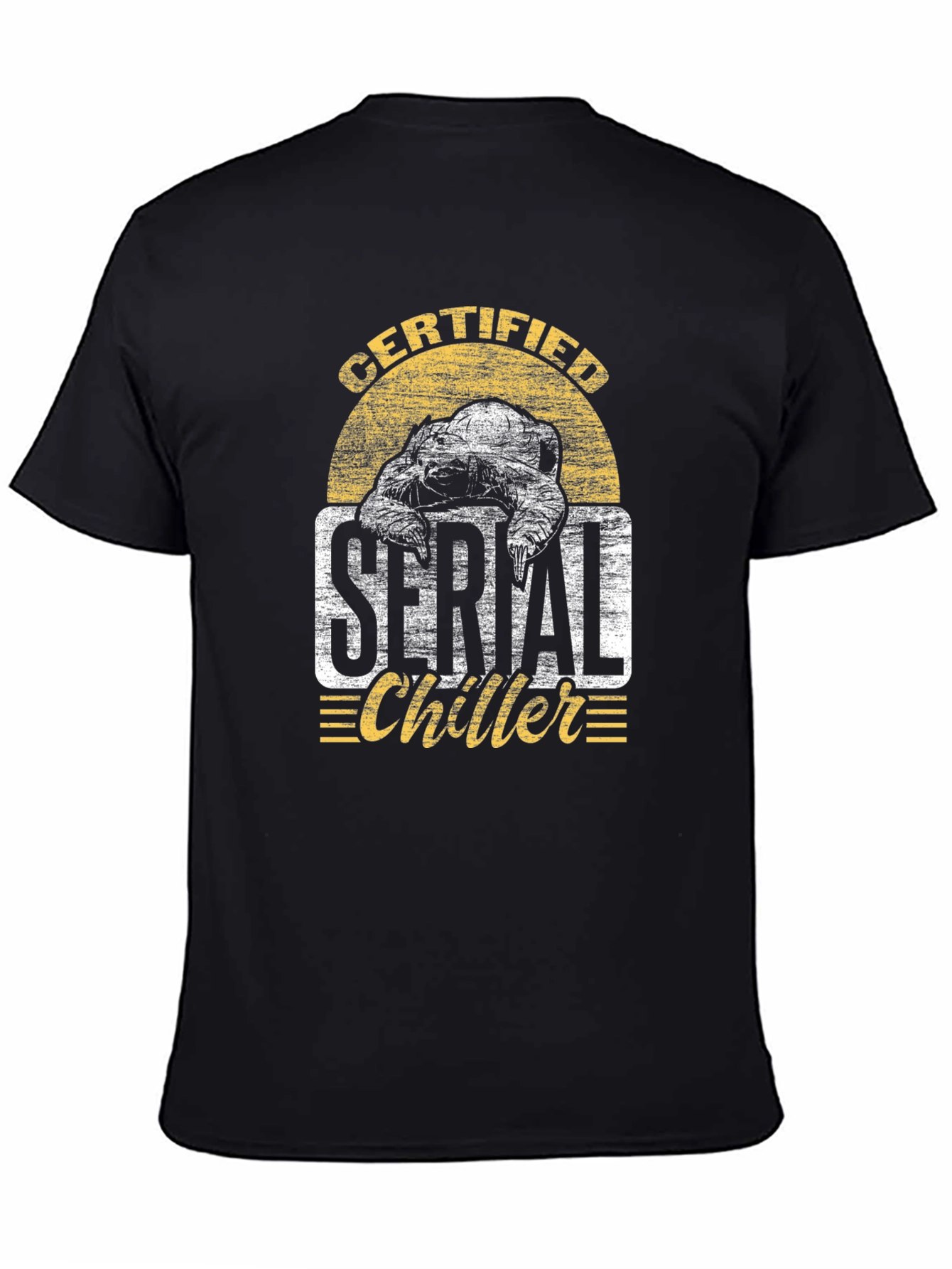 Serial Chiller Turtle Graphic T-Shirt