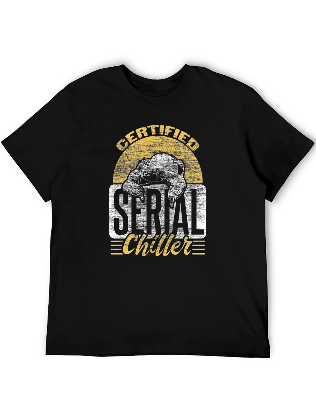 Serial Chiller Turtle Graphic T-Shirt