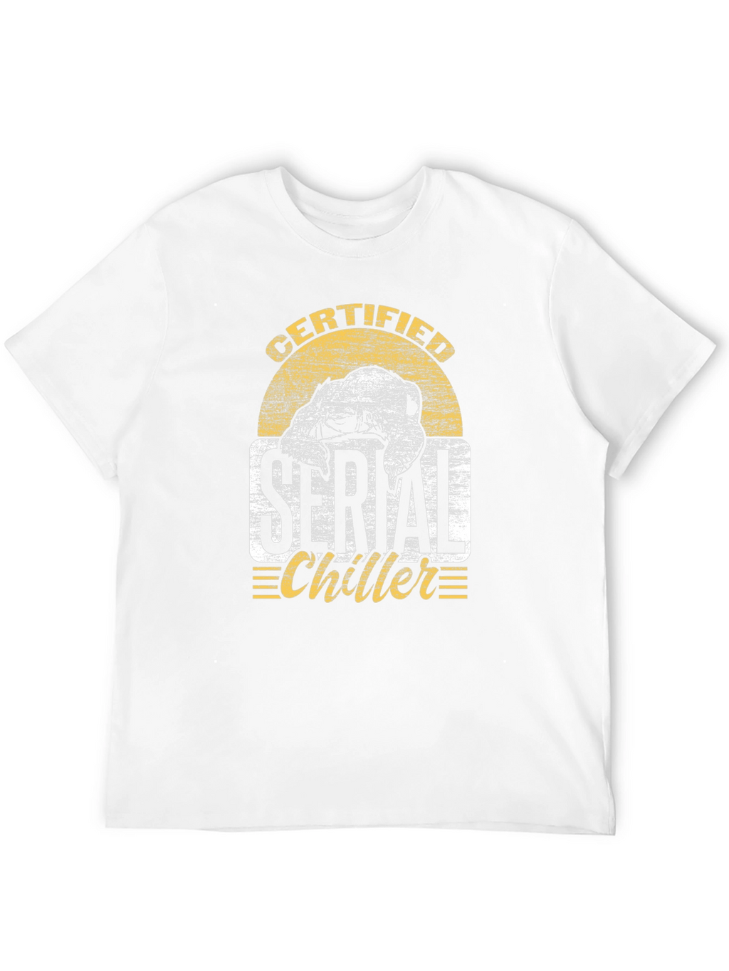 Serial Chiller Turtle Graphic T-Shirt