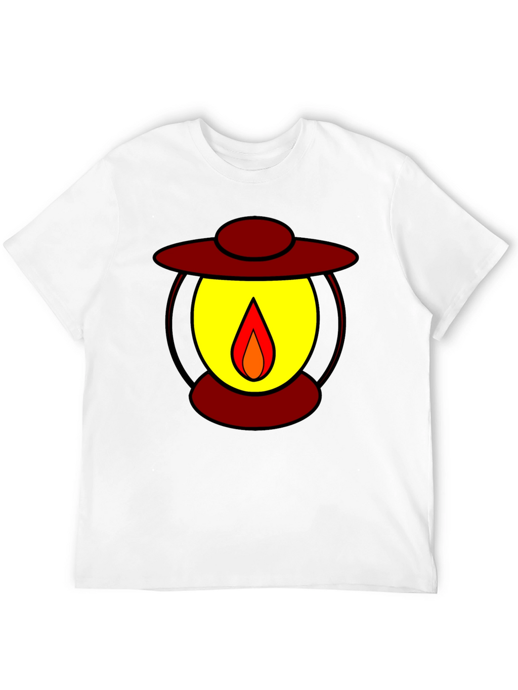 Lantern Graphic Black T-Shirt