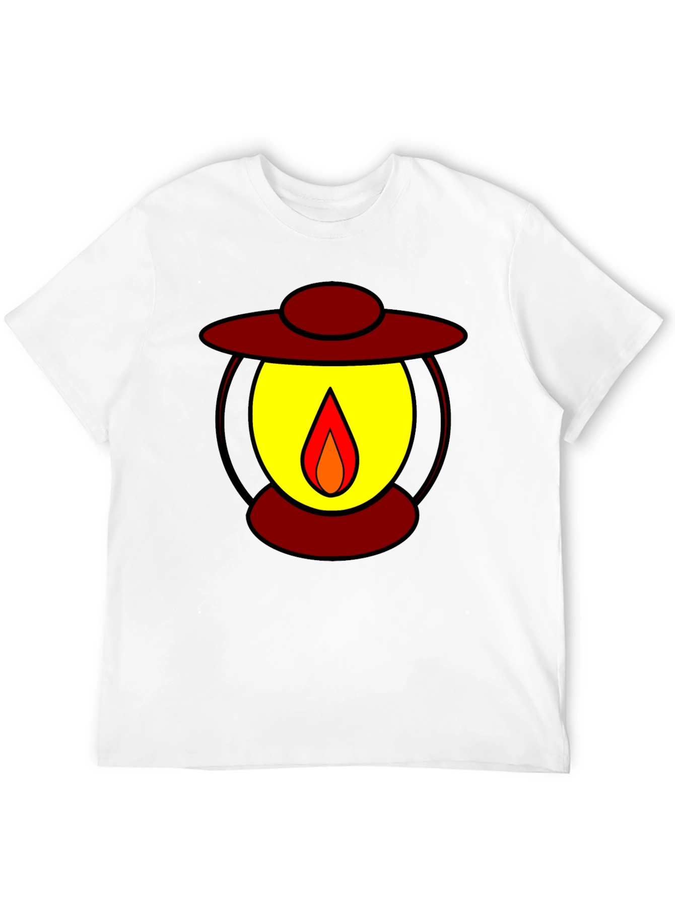 Lantern Graphic Black T-Shirt
