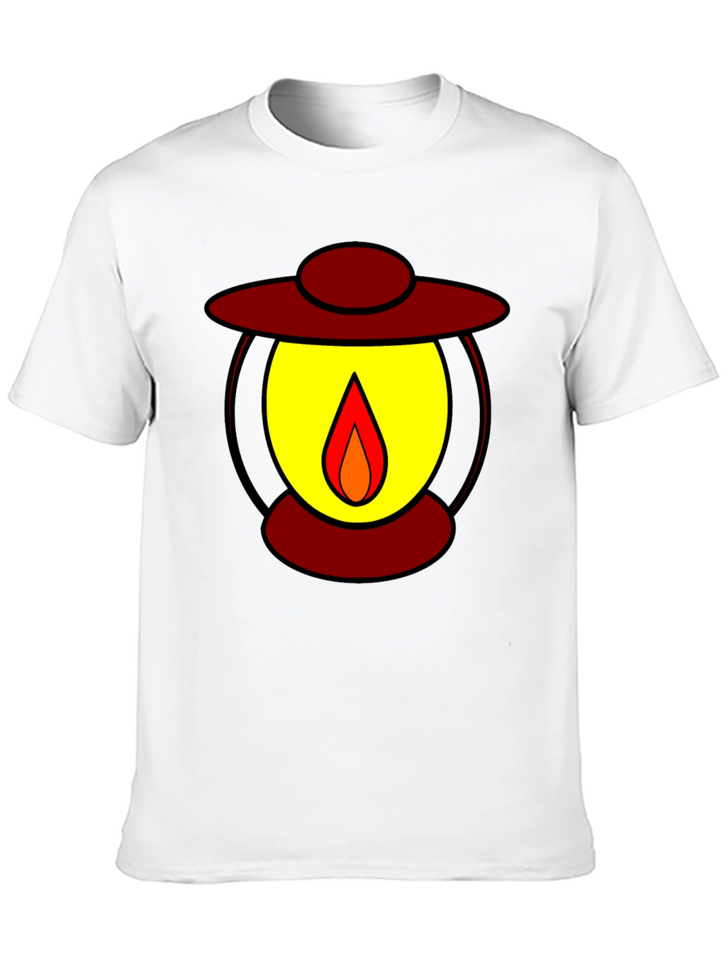 Lantern Graphic Black T-Shirt