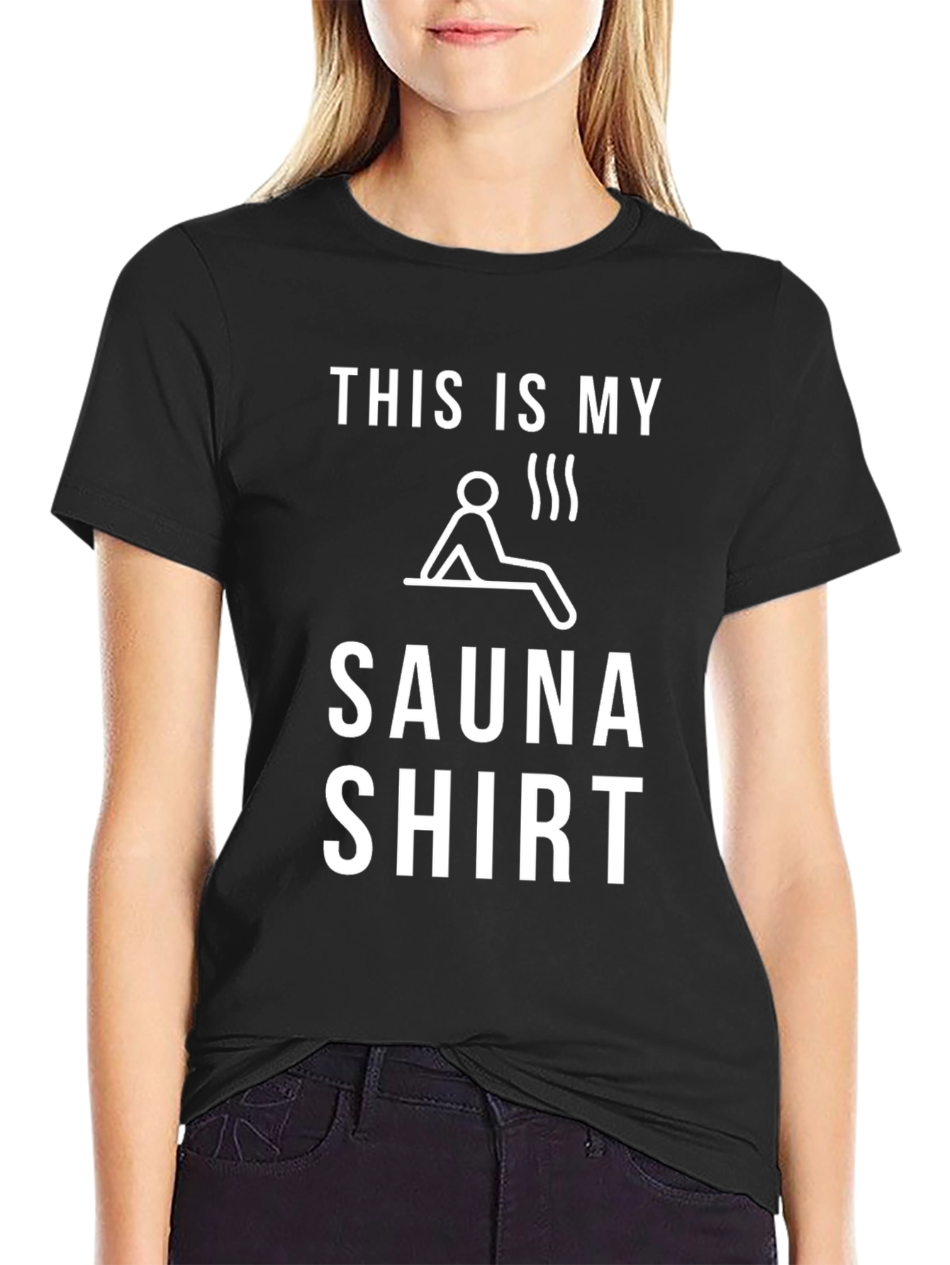 Funny Sauna Shirt - This Is My Sauna Shirt Graphic Tee