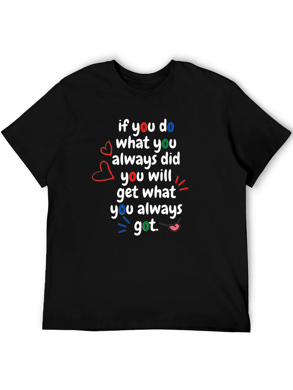 Motivational T-Shirt: If You Do What You Always Did