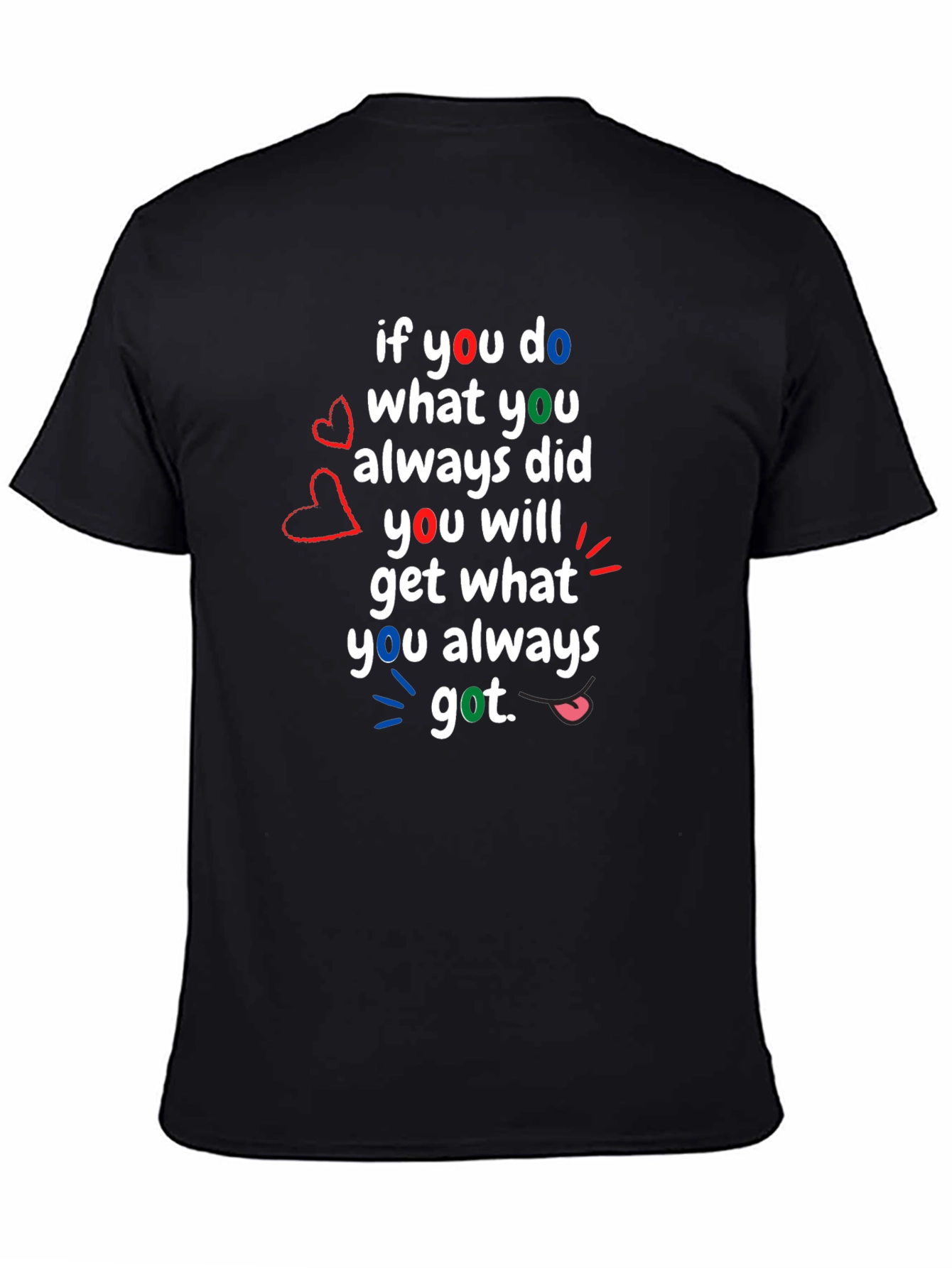 Motivational T-Shirt: If You Do What You Always Did