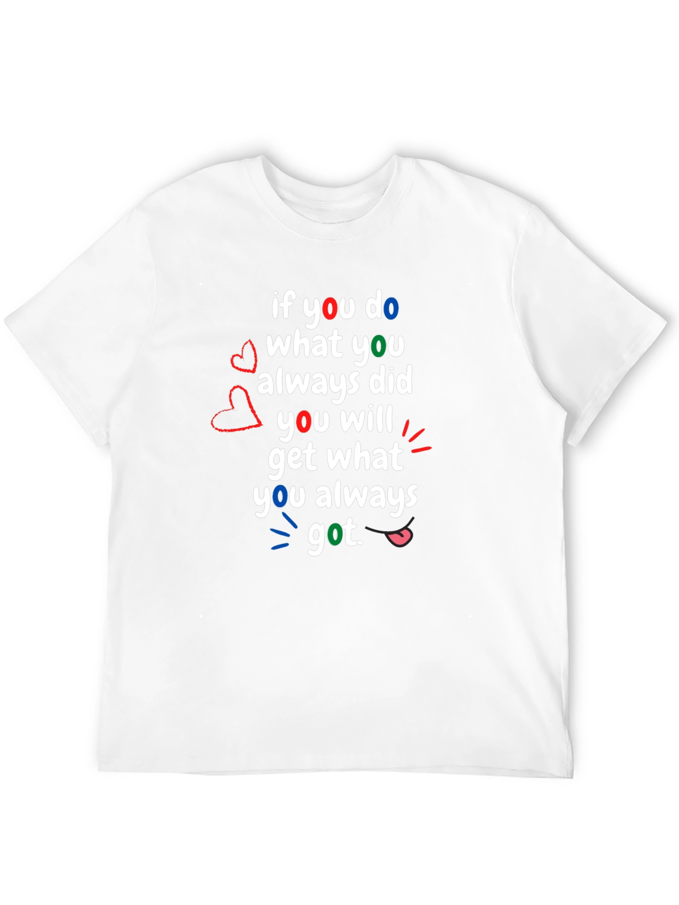 Motivational T-Shirt: If You Do What You Always Did