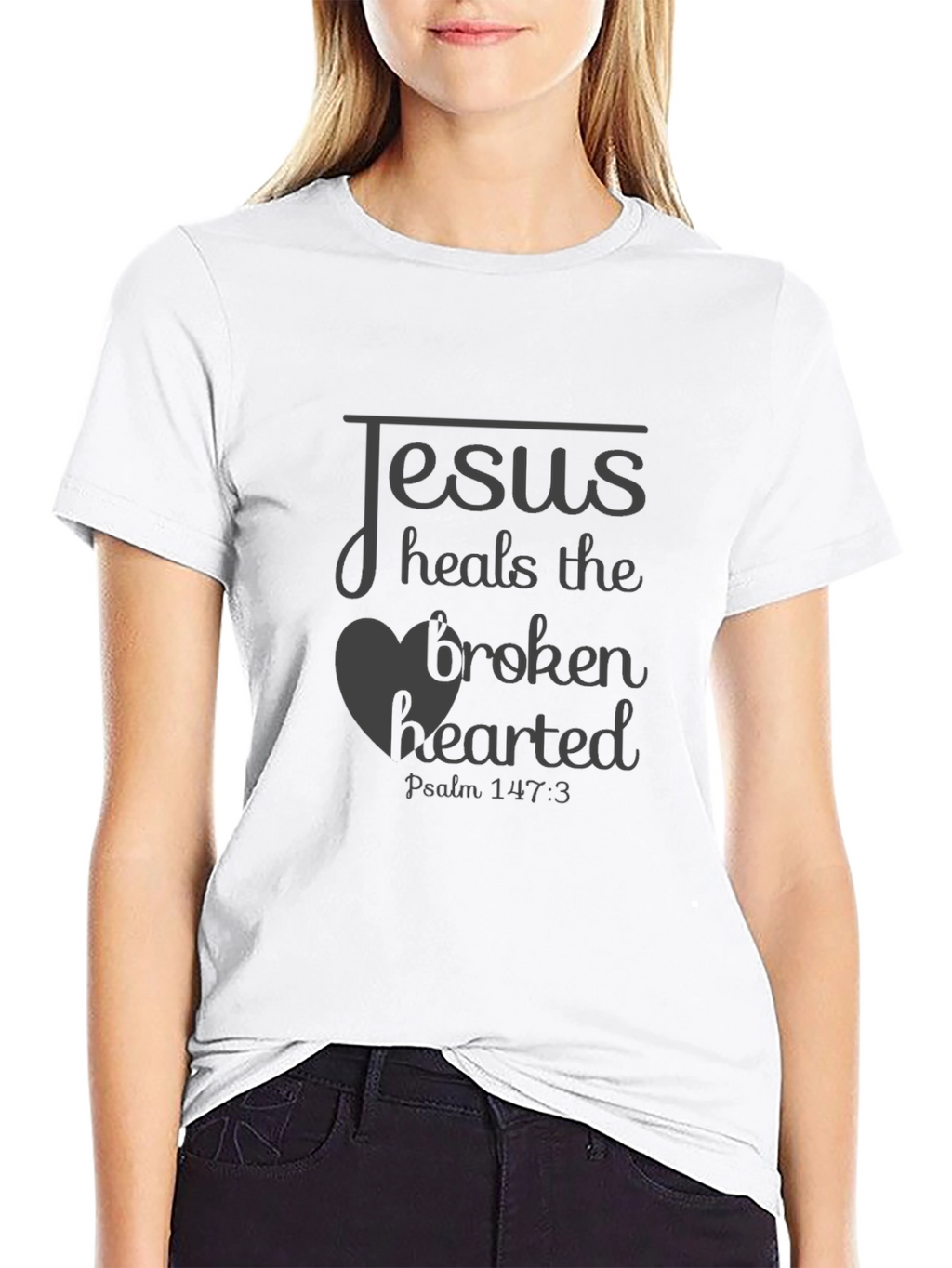 Jesus Heals the Brokenhearted T-Shirt