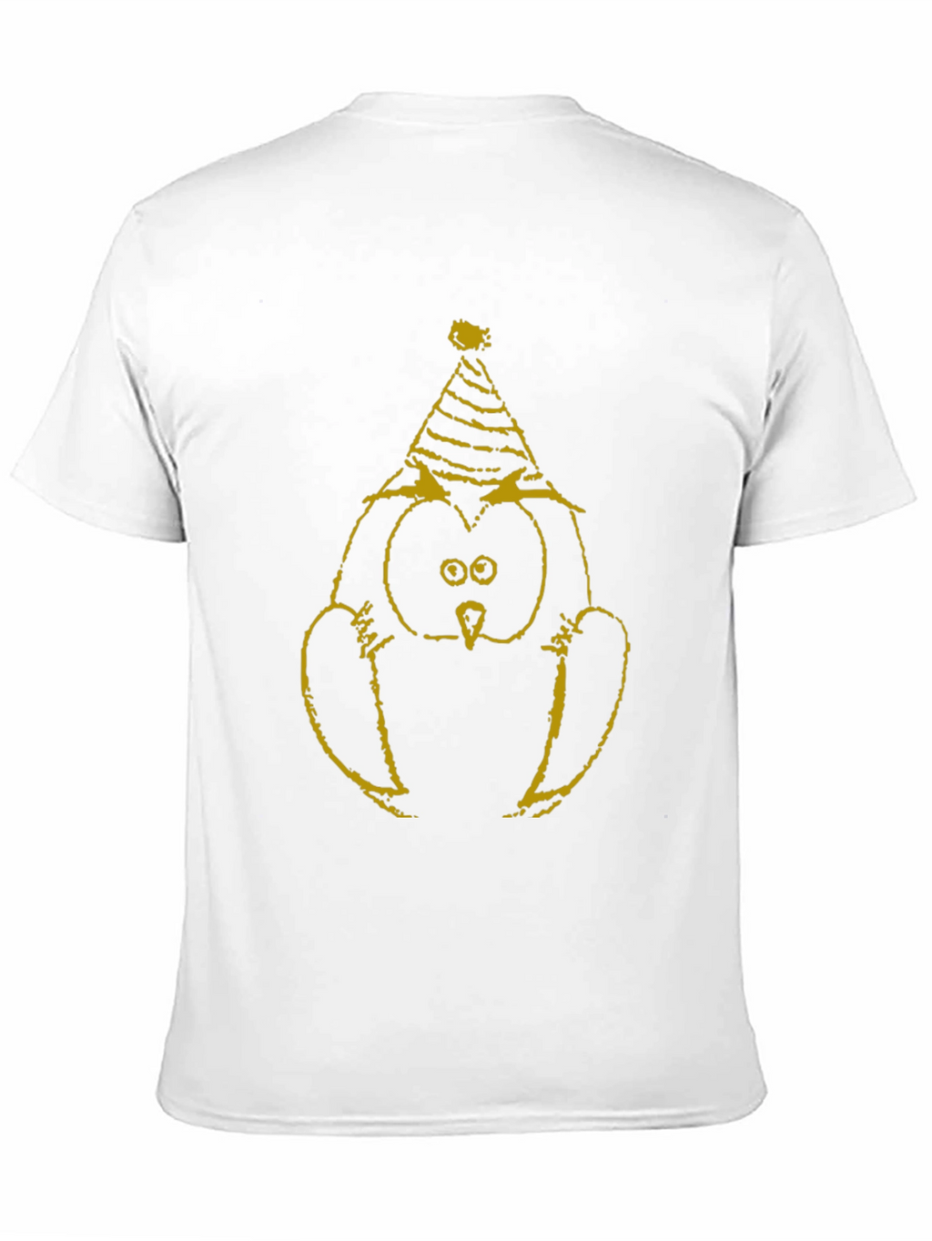 Party Owl T-Shirt - Black Cotton Tee