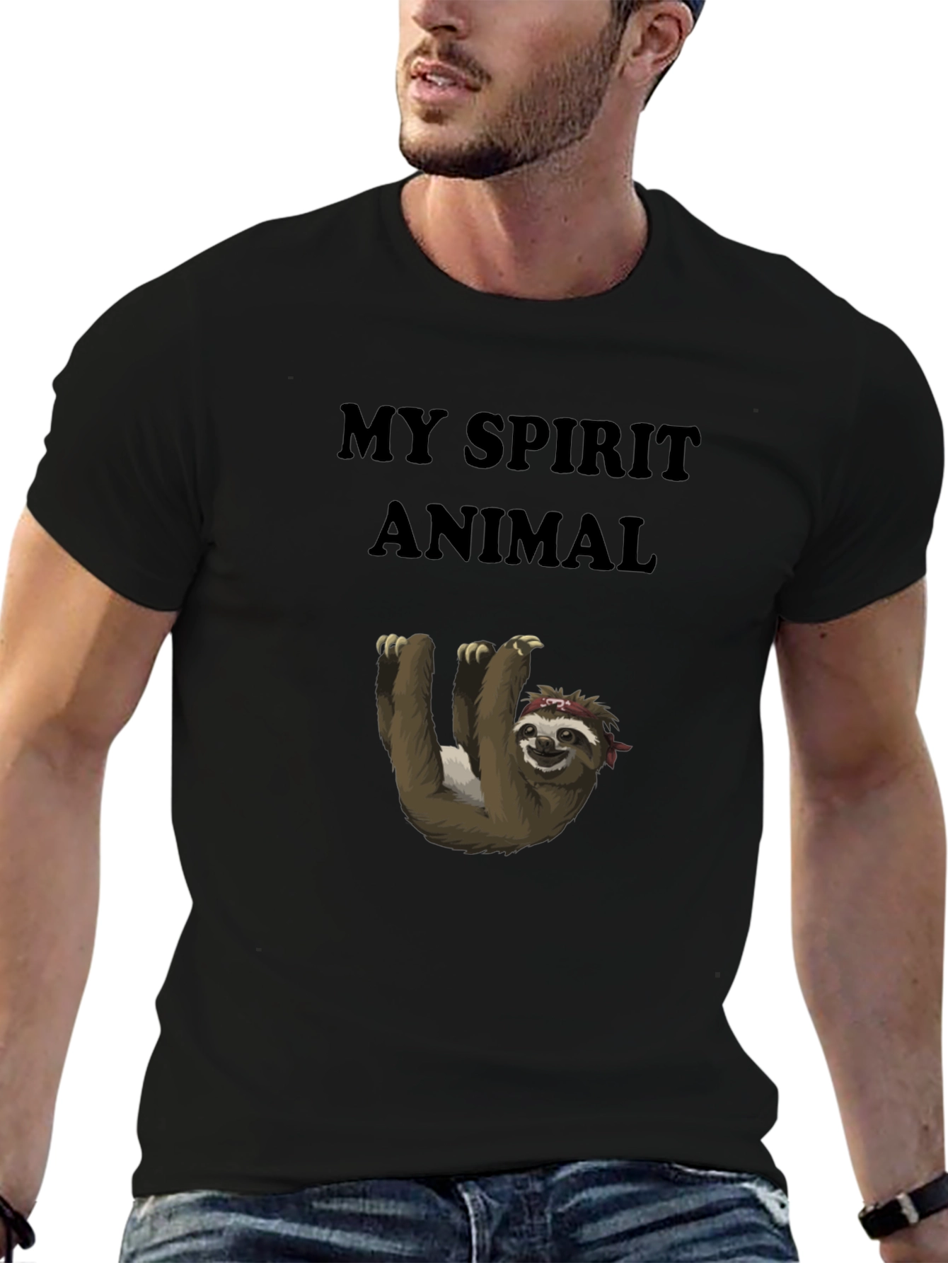 My Spirit Animal Sloth Graphic Tee