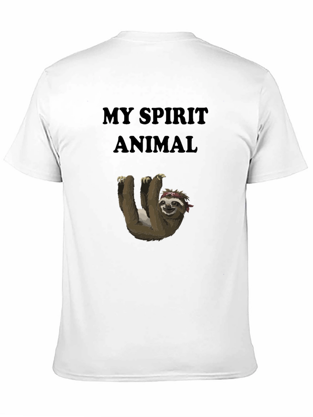 My Spirit Animal Sloth Graphic Tee