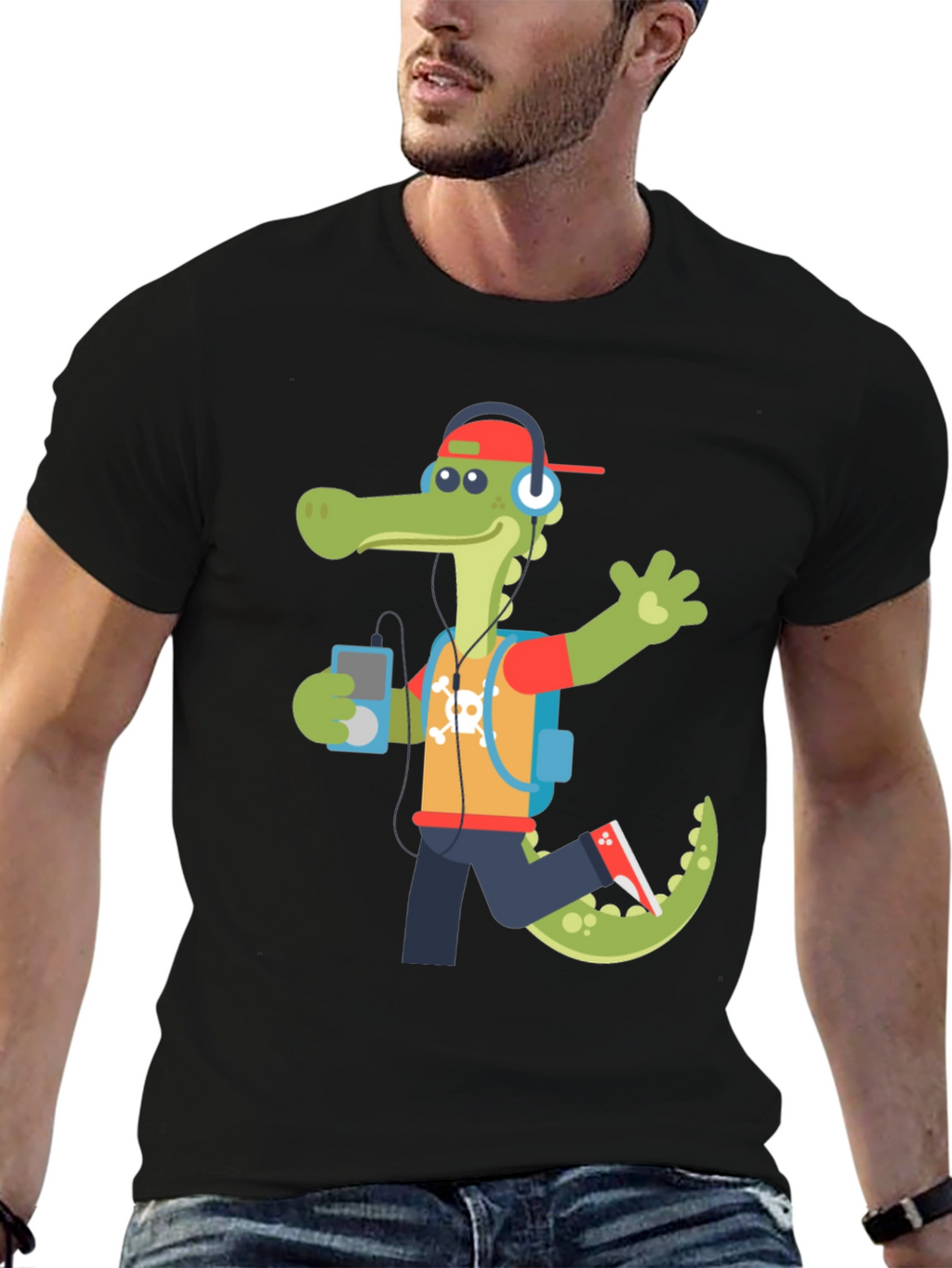 Cool Alligator Graphic T-Shirt