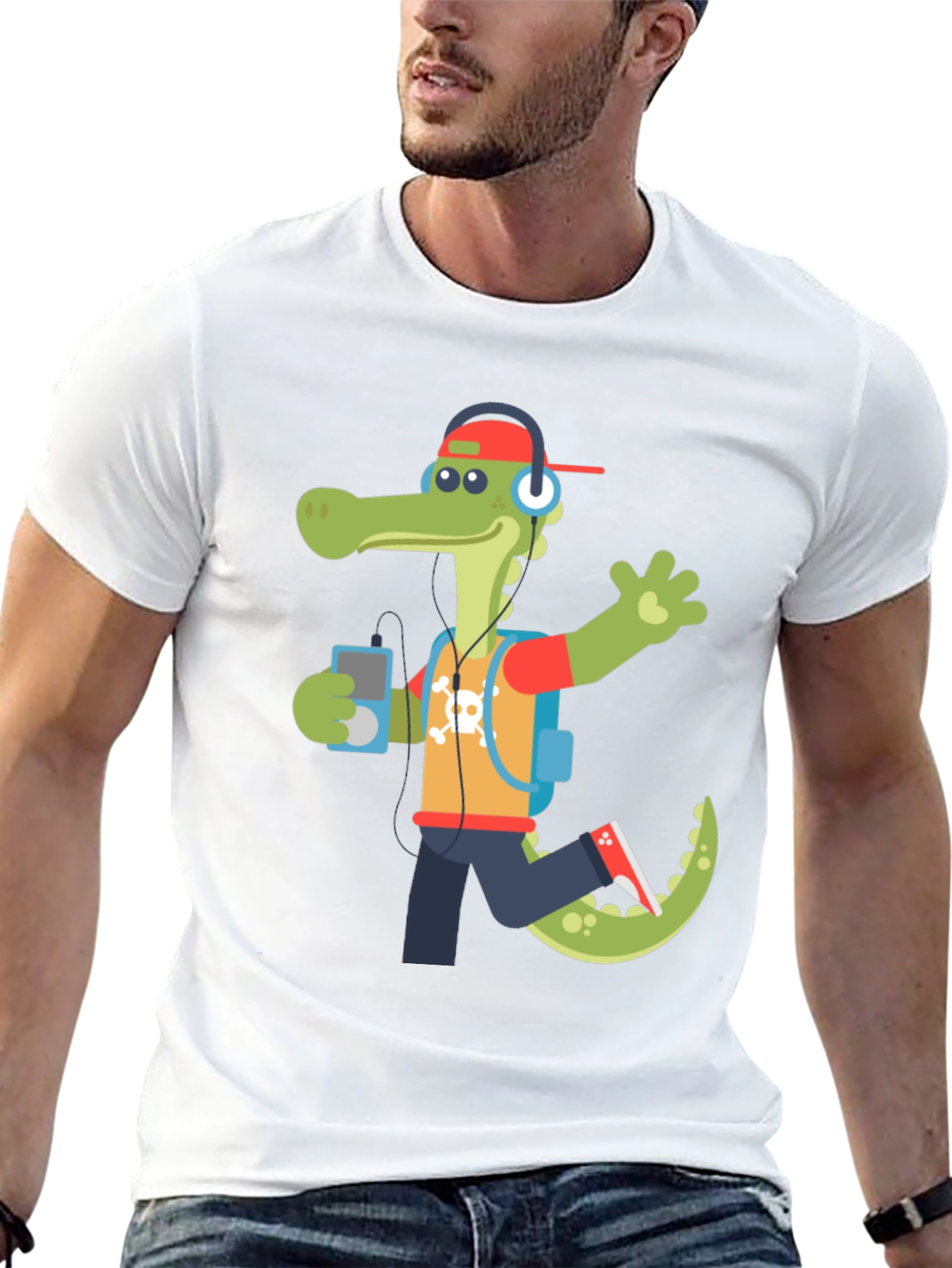 Cool Alligator Graphic T-Shirt