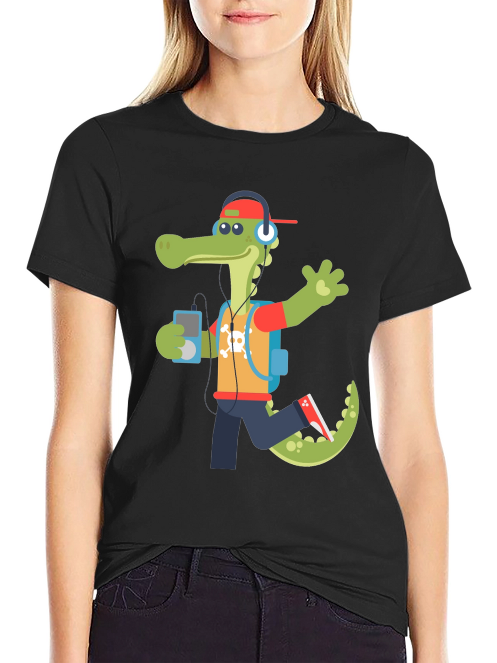 Cool Alligator Graphic T-Shirt