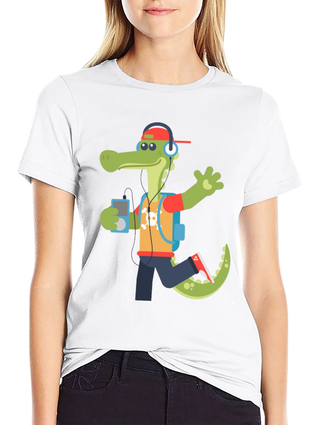 Cool Alligator Graphic T-Shirt