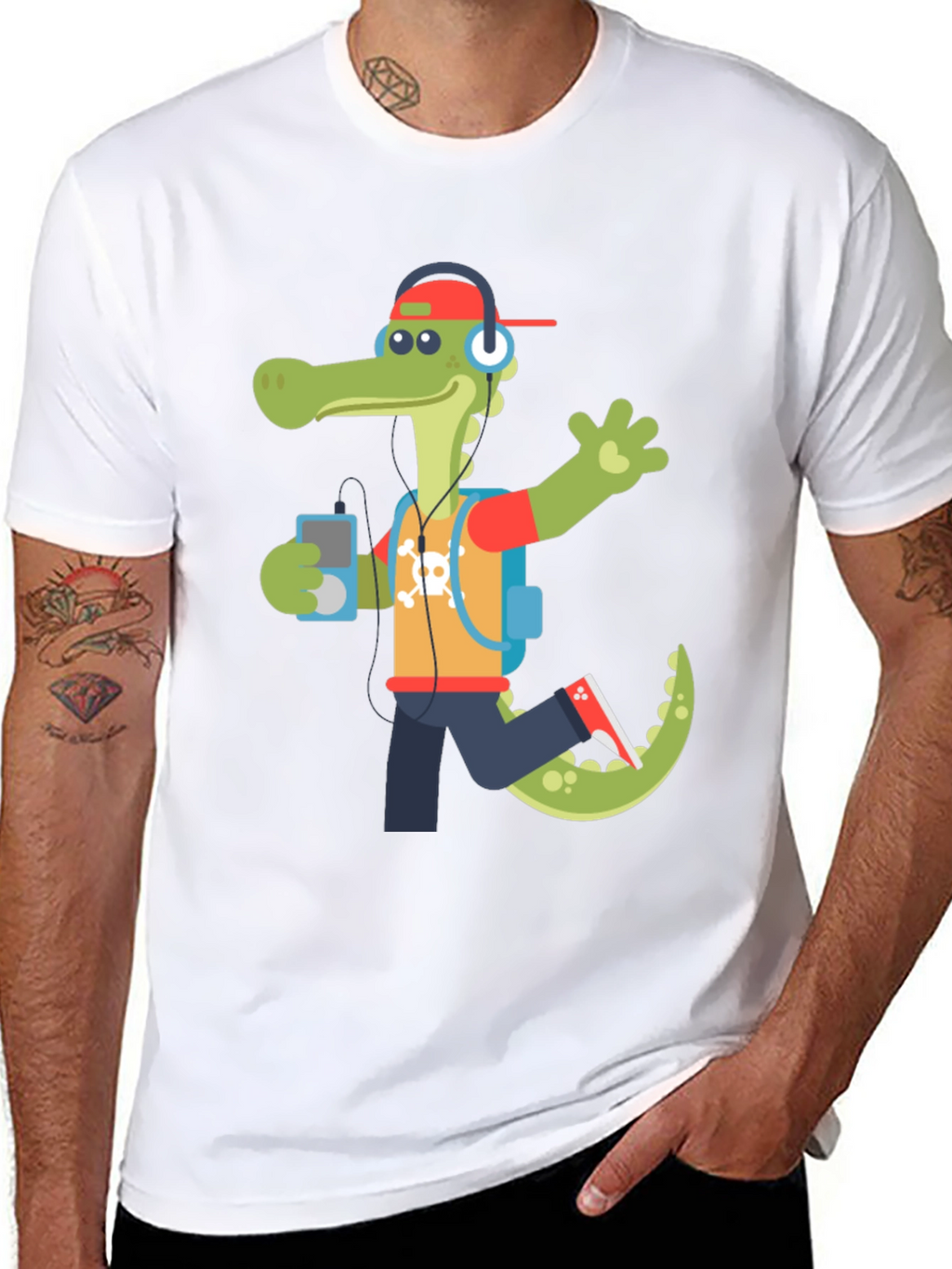 Cool Alligator Graphic T-Shirt