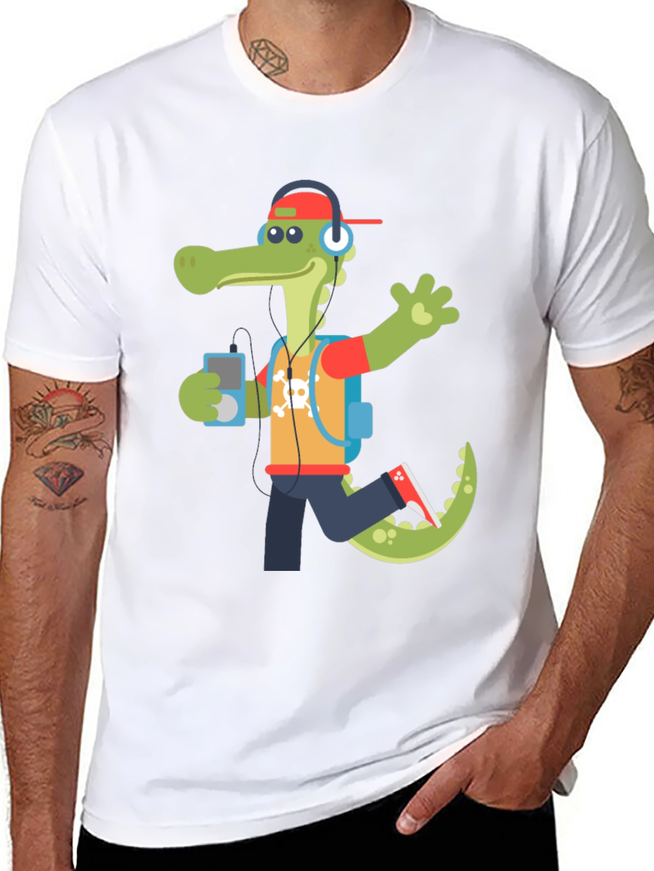 Cool Alligator Graphic T-Shirt