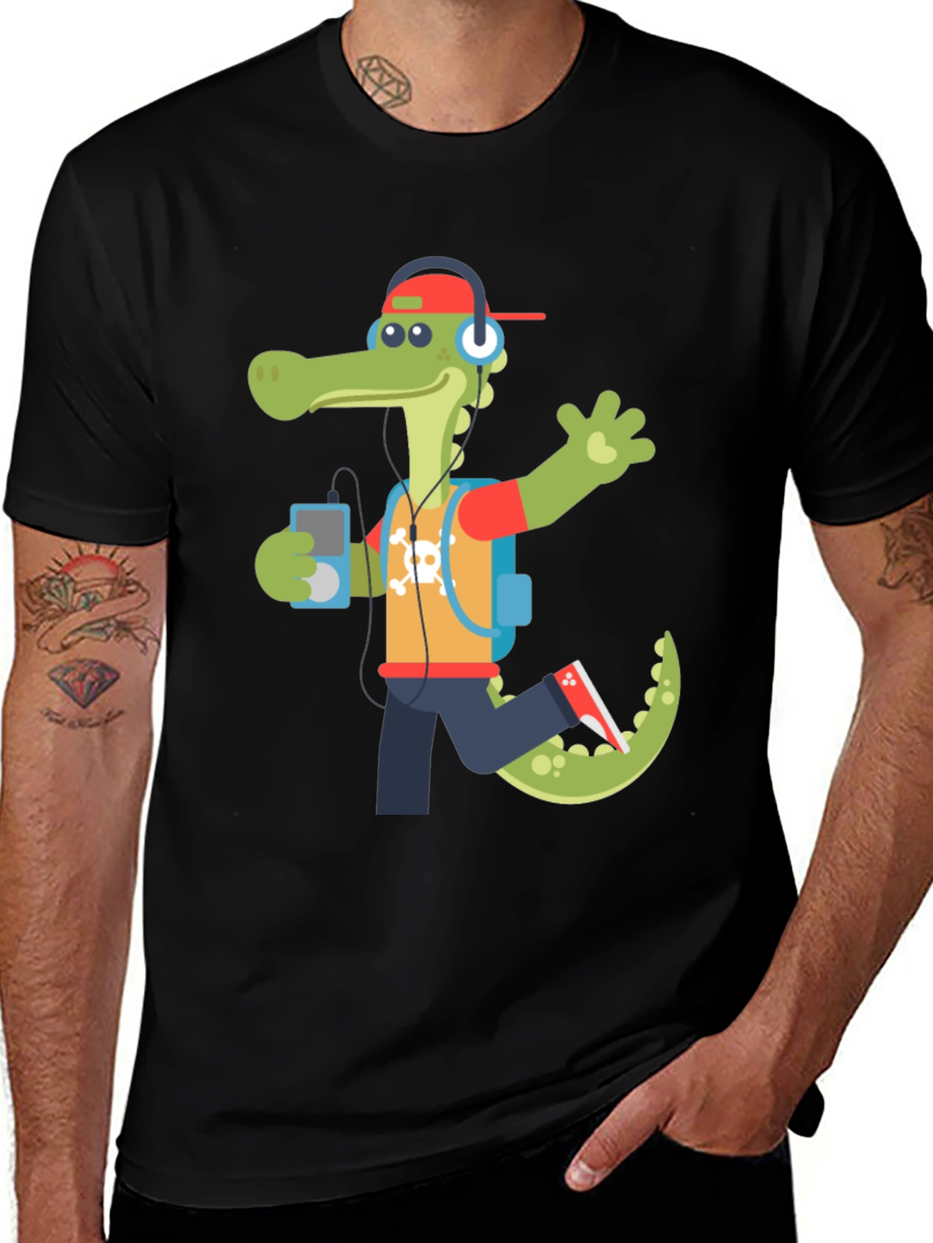 Cool Alligator Graphic T-Shirt