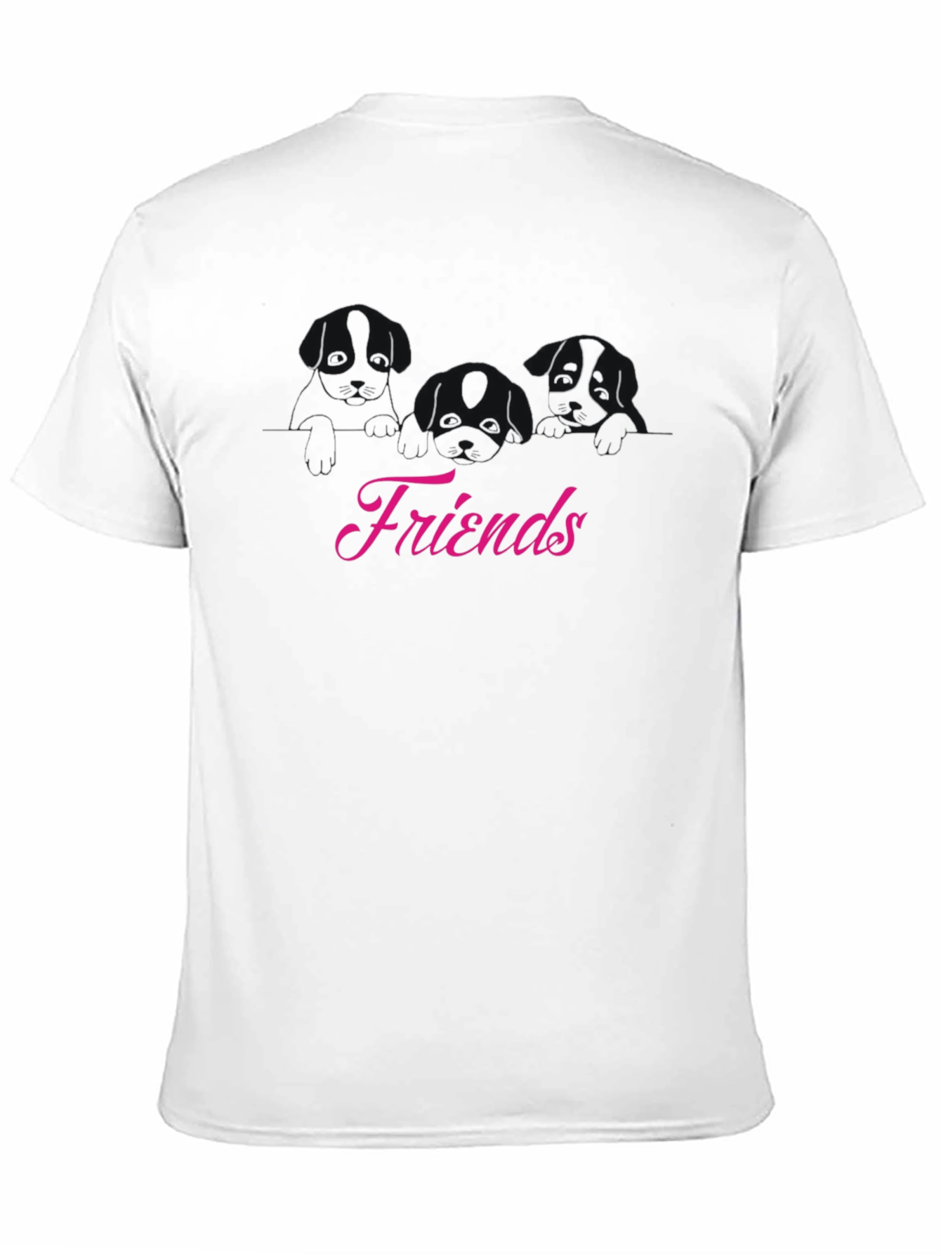 Friends Graphic Black T-Shirt